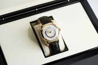 Patek Philippe World Time 5130R Rose gold Silver