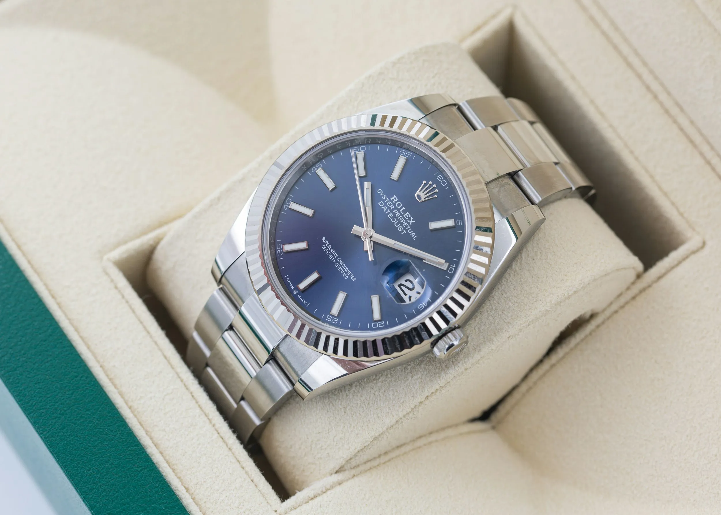 Rolex Datejust 41 126334 41mm White gold and Stainless steel Blue 1