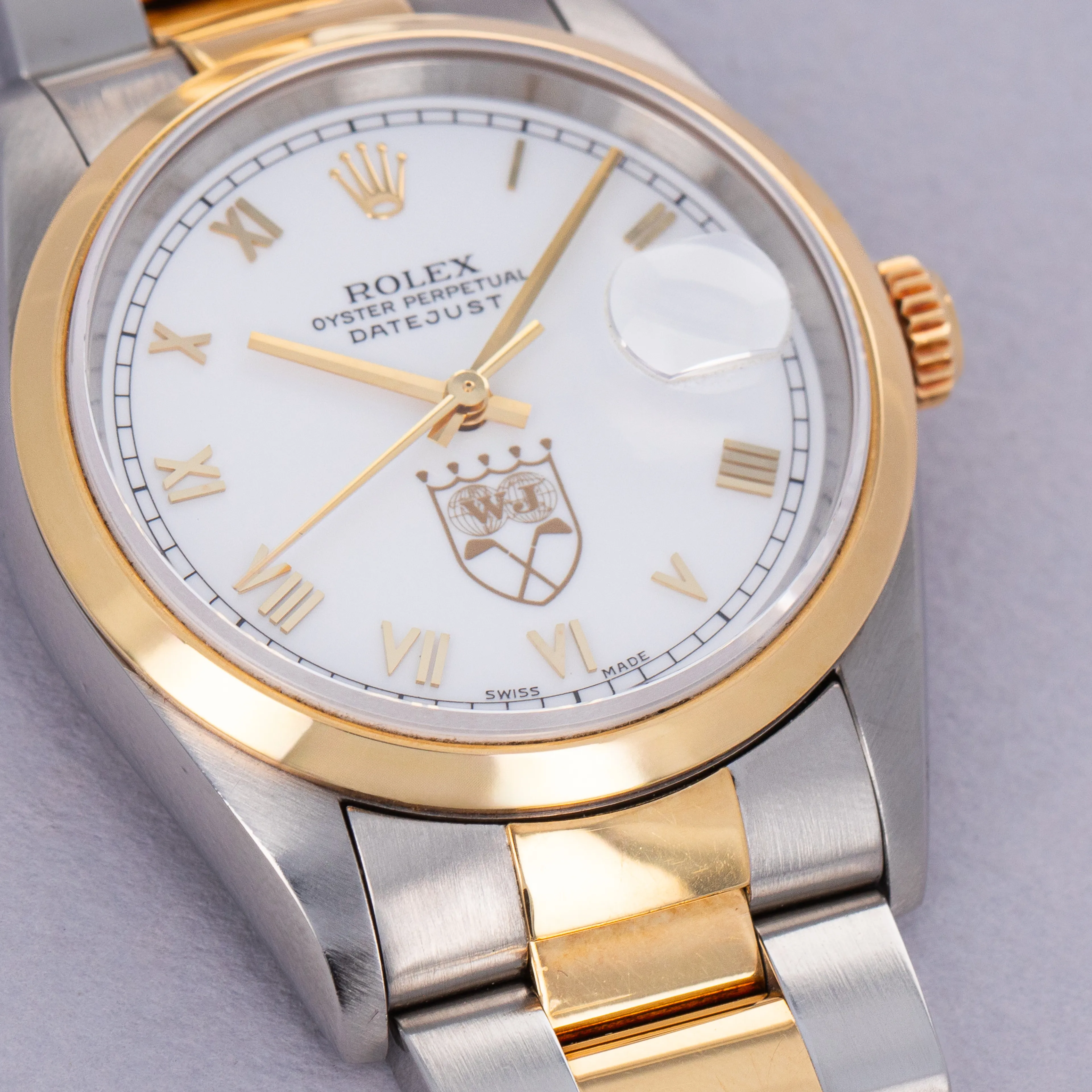 Rolex Datejust 36 16203 36mm Yellow gold and Stainless steel White 1