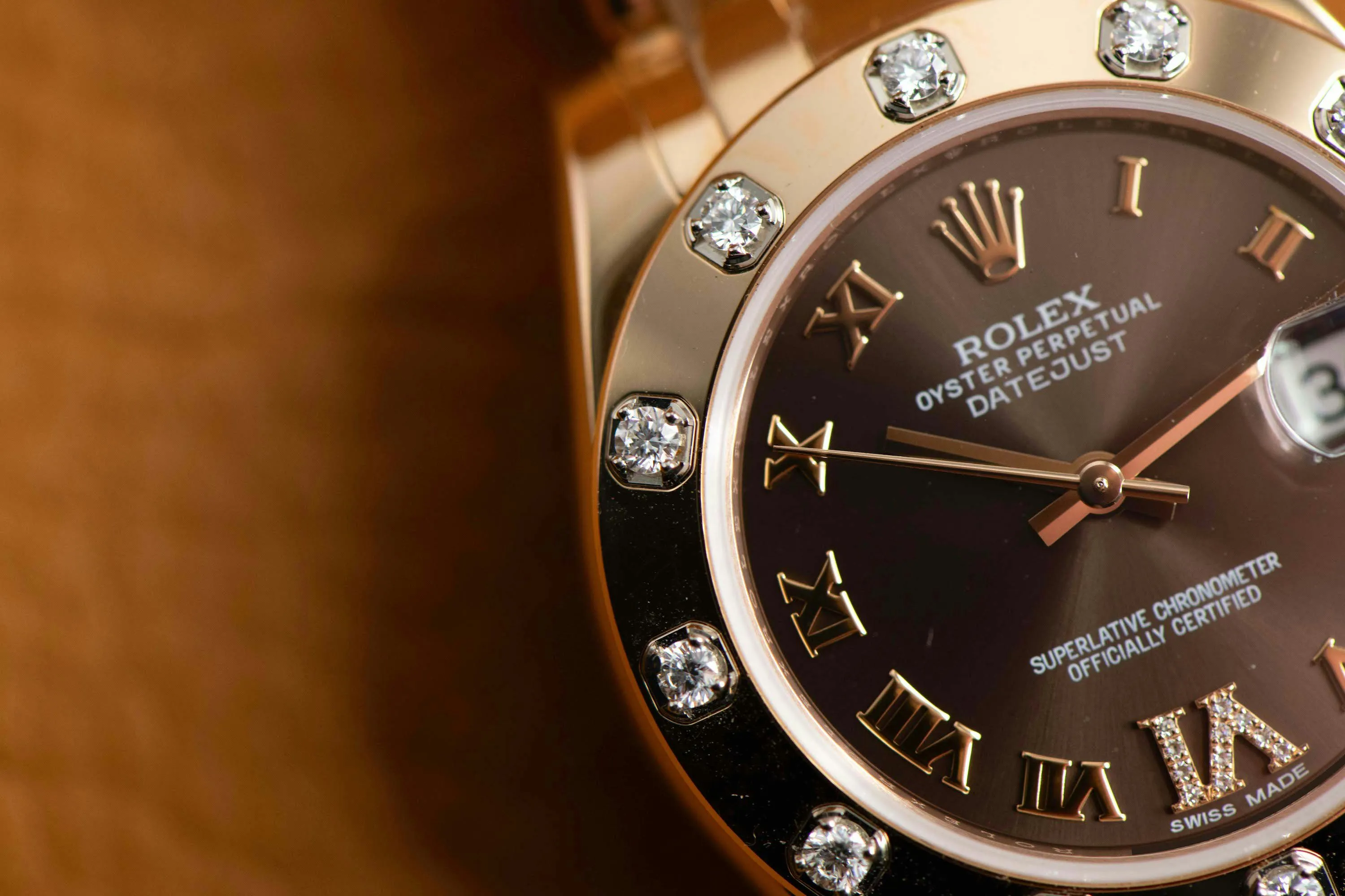 Rolex Pearlmaster 81315 34mm Rose gold Brown 2