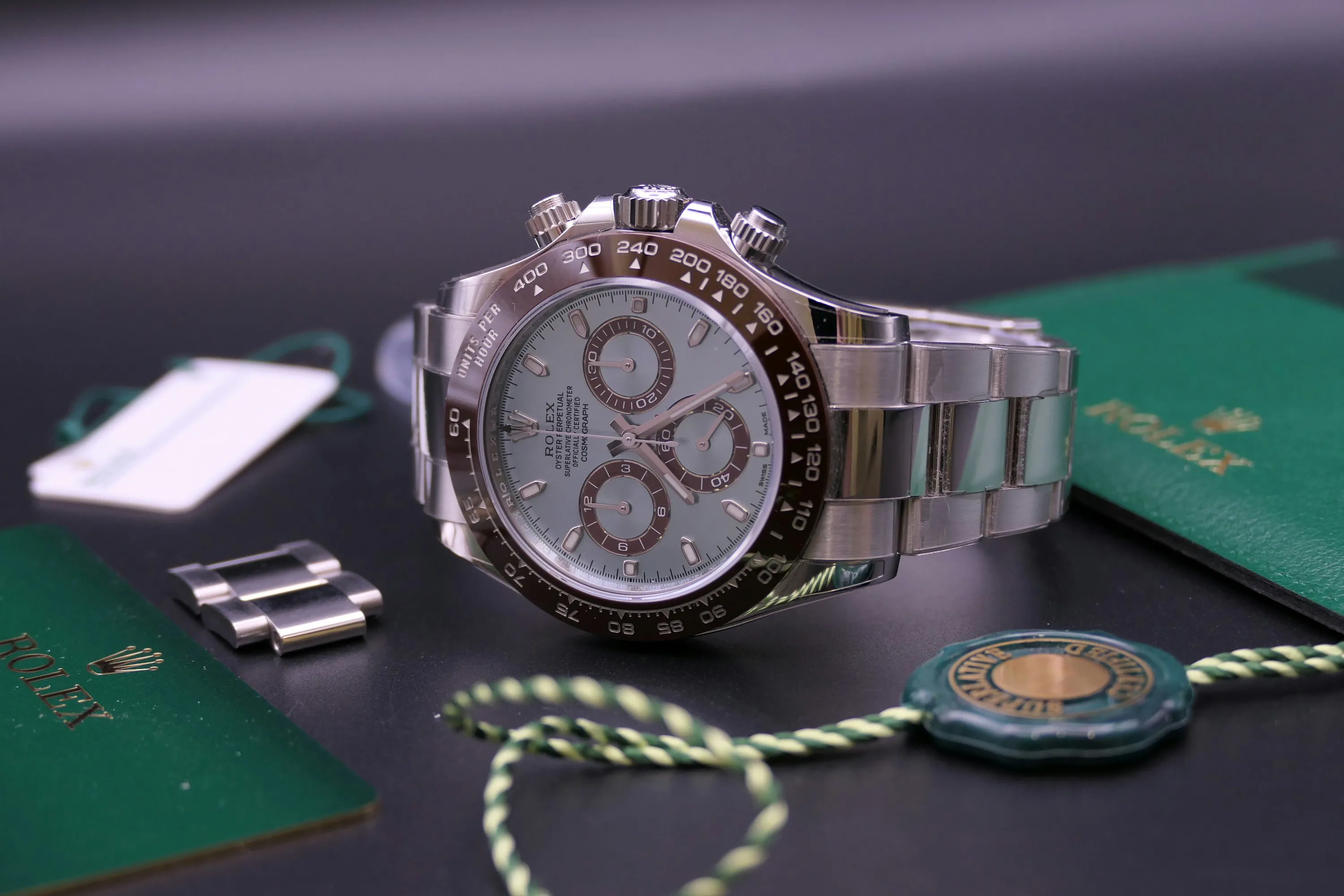 Rolex Daytona 116506 40mm Platinum Ice blue 5