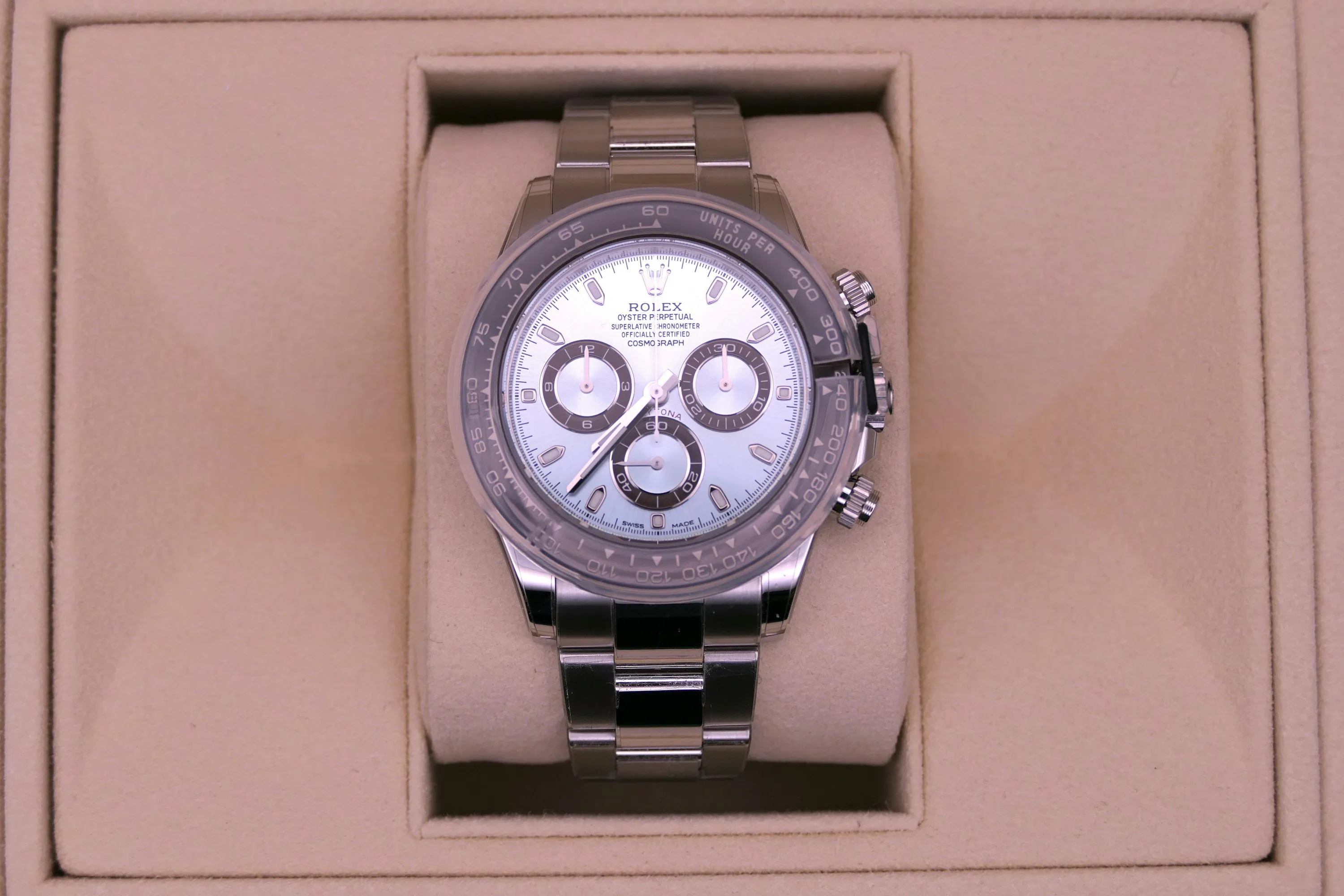 Rolex Daytona 116506 40mm Platinum Ice blue 16