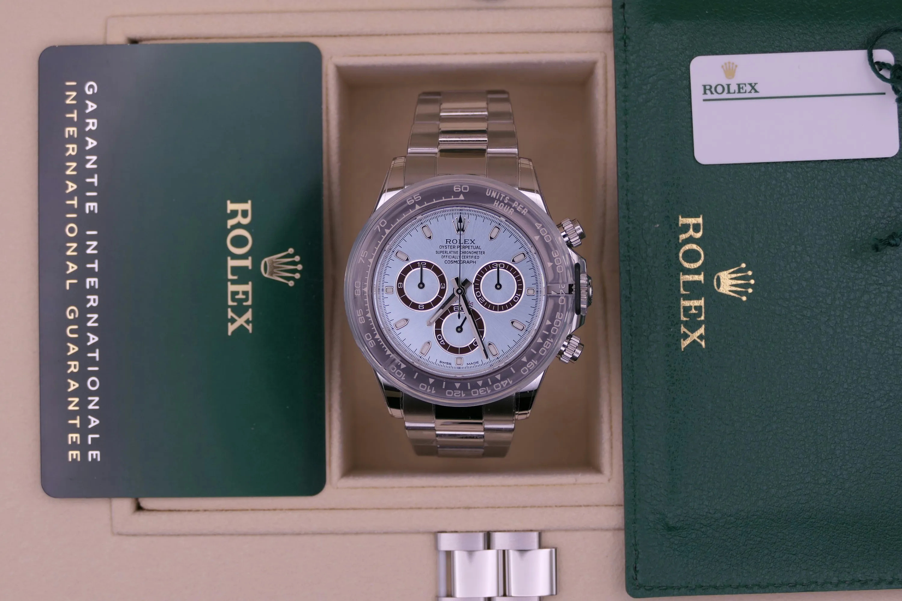 Rolex Daytona 116506 40mm Platinum Ice blue 21