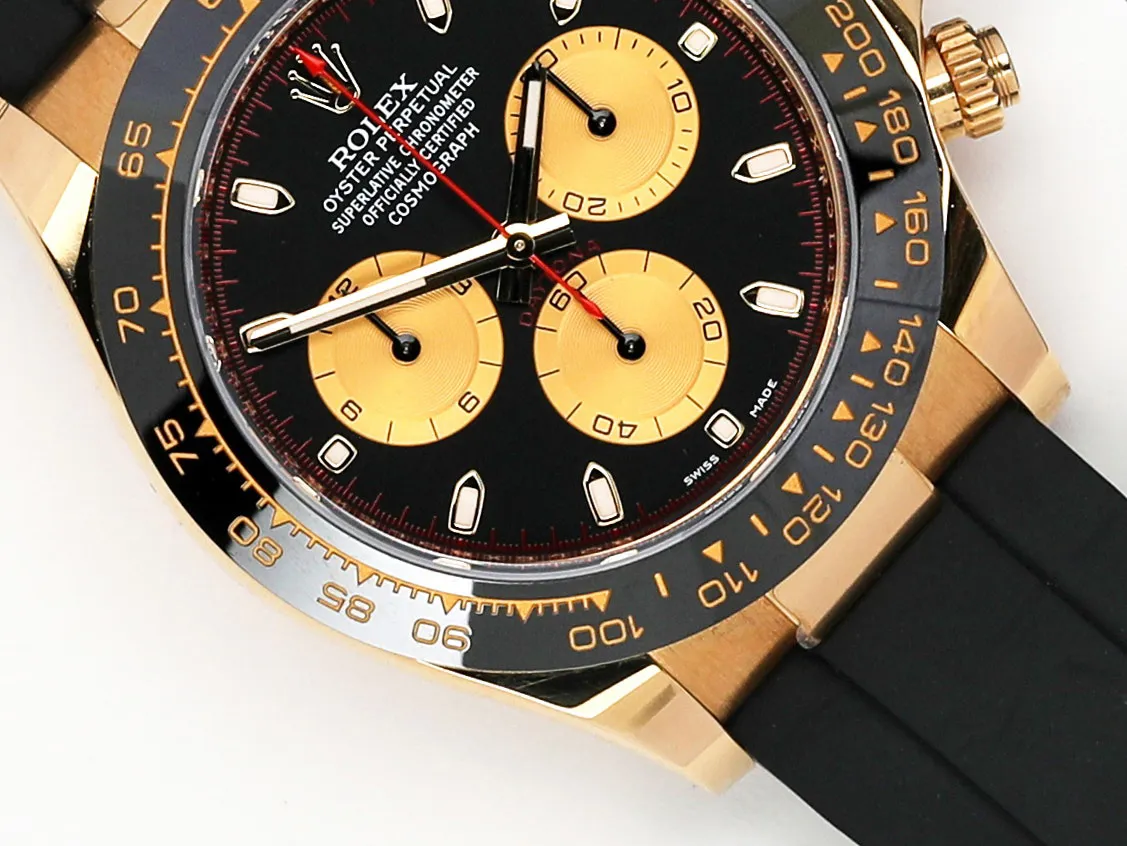 Rolex Daytona 116518LN 40mm Yellow gold Black 5