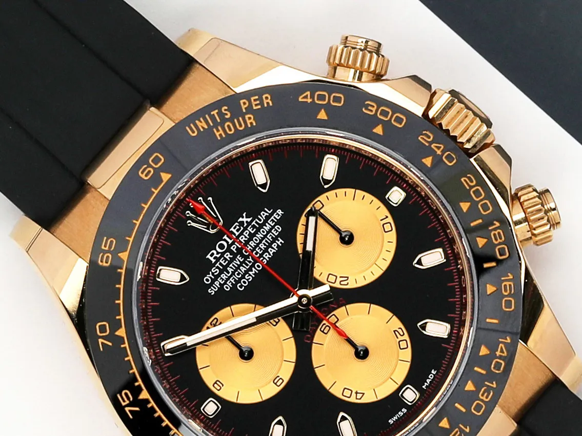 Rolex Daytona 116518LN 40mm Yellow gold Black 6