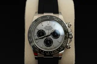 Rolex Daytona 116519LN White gold Silver