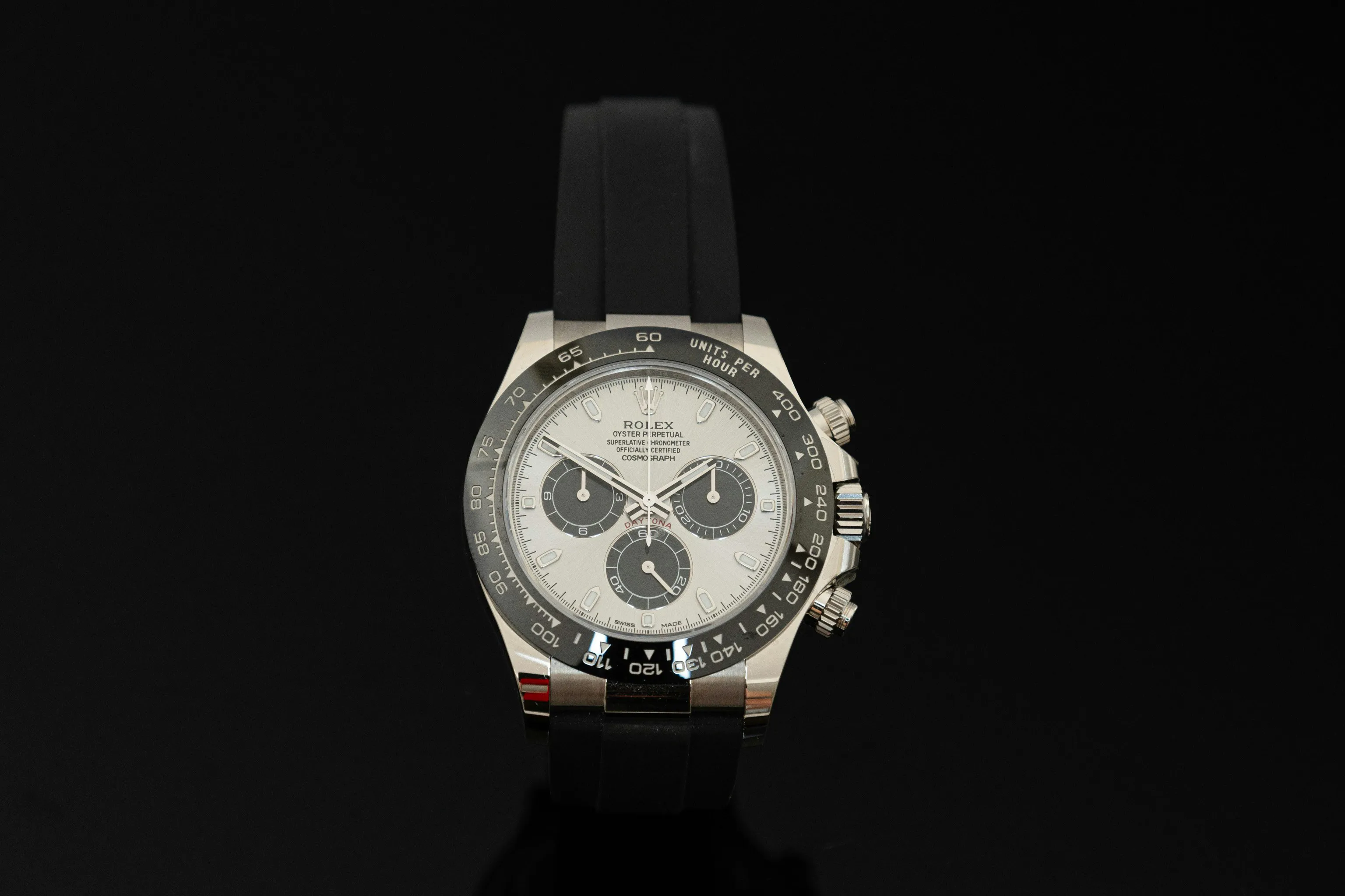 Rolex Daytona 116519LN 40mm White gold Silver 15