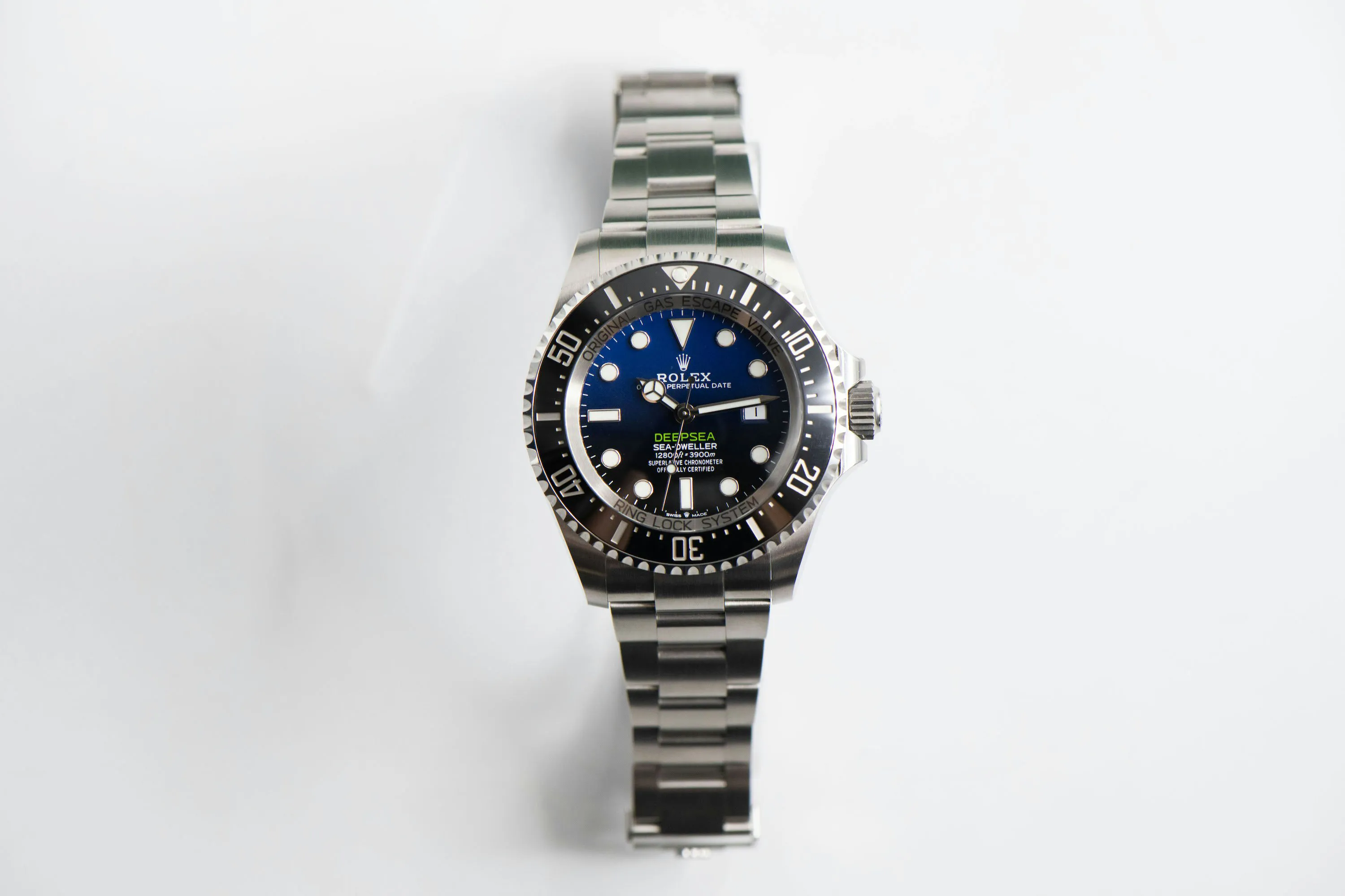 Rolex Sea-Dweller Deepsea 126660 43mm Stainless steel Blue