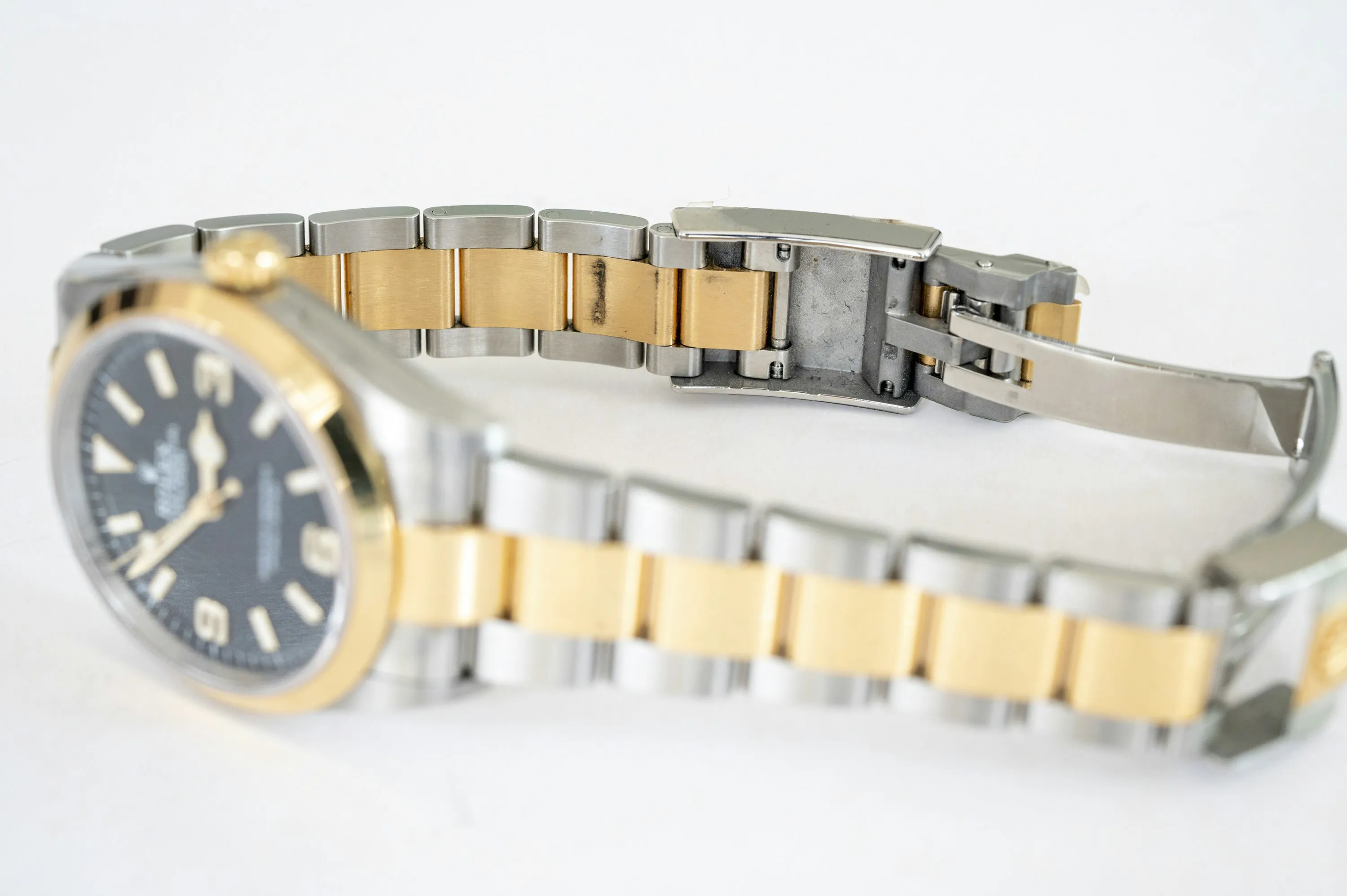 Rolex Explorer 124273 36mm Yellow gold and Stainless steel Black 14