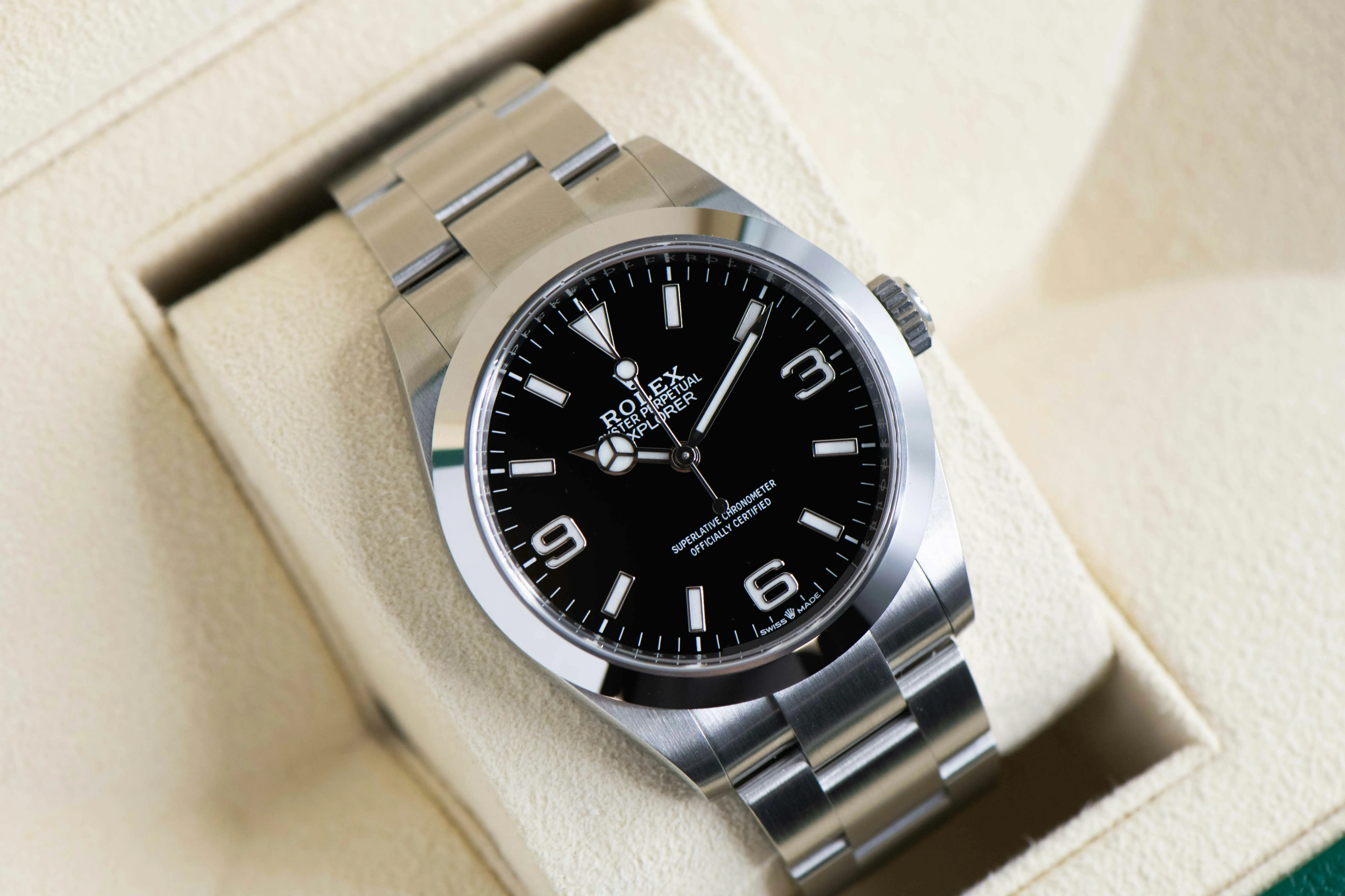 Rolex Explorer 224270 40mm Stainless steel Black