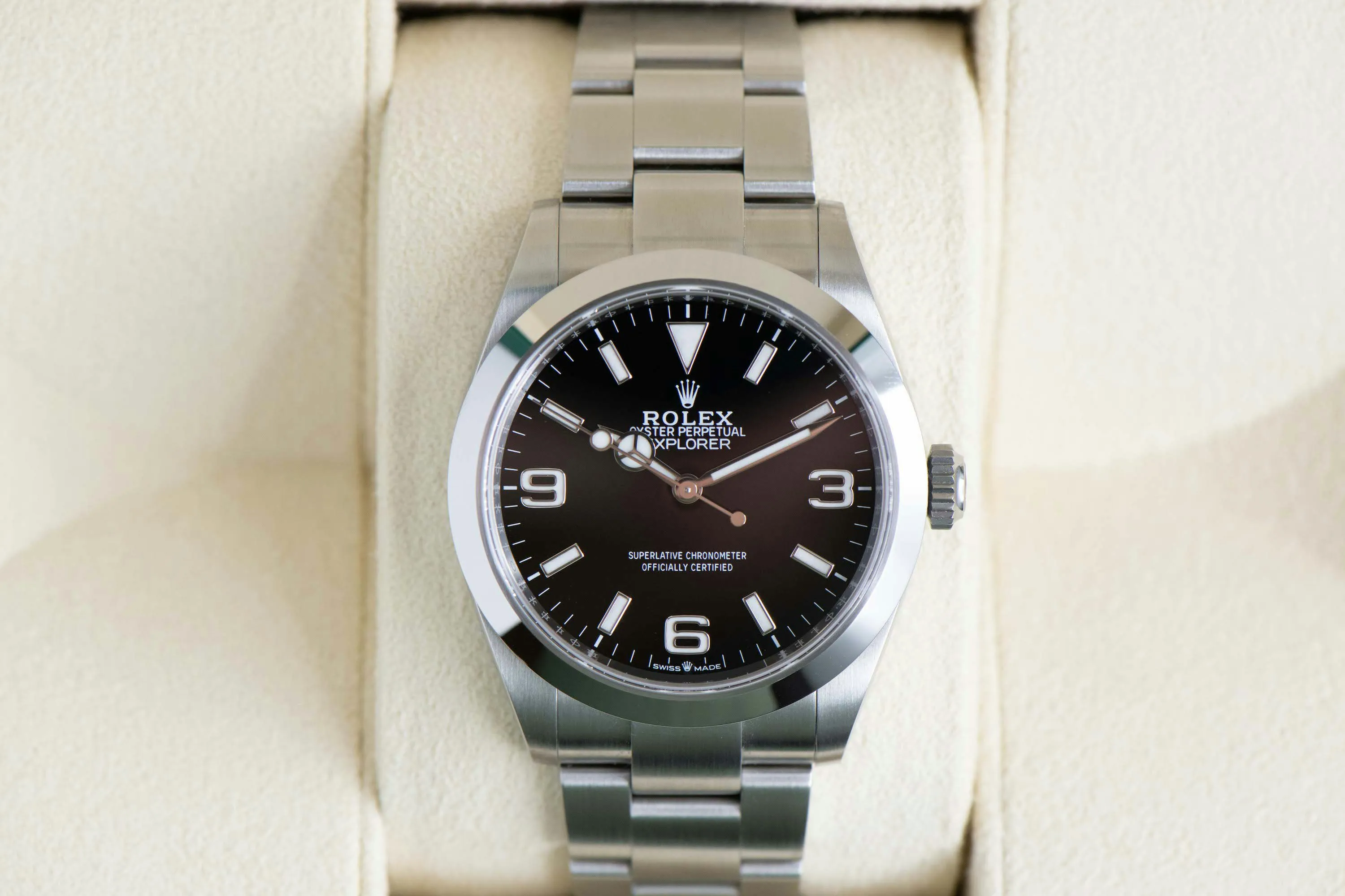 Rolex Explorer 224270 40mm Stainless steel Black