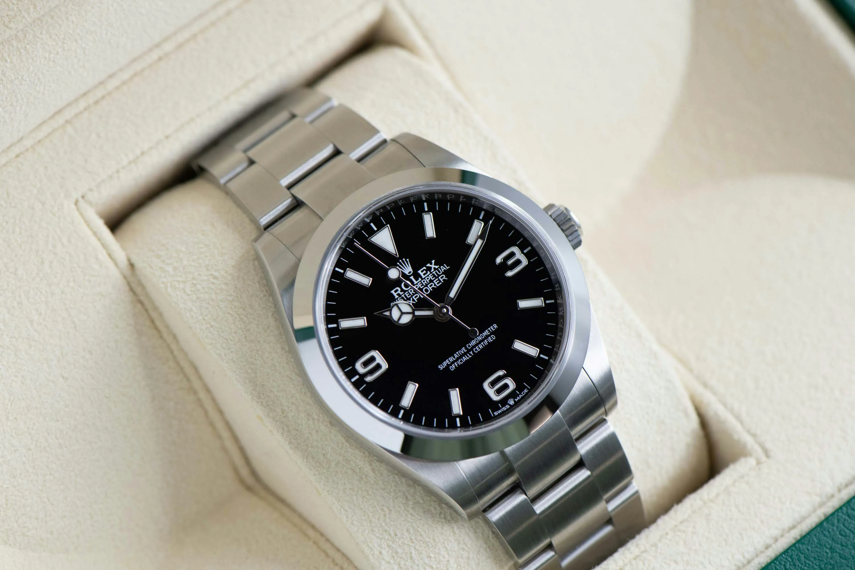 Rolex Explorer 224270 40mm Stainless steel Black 1