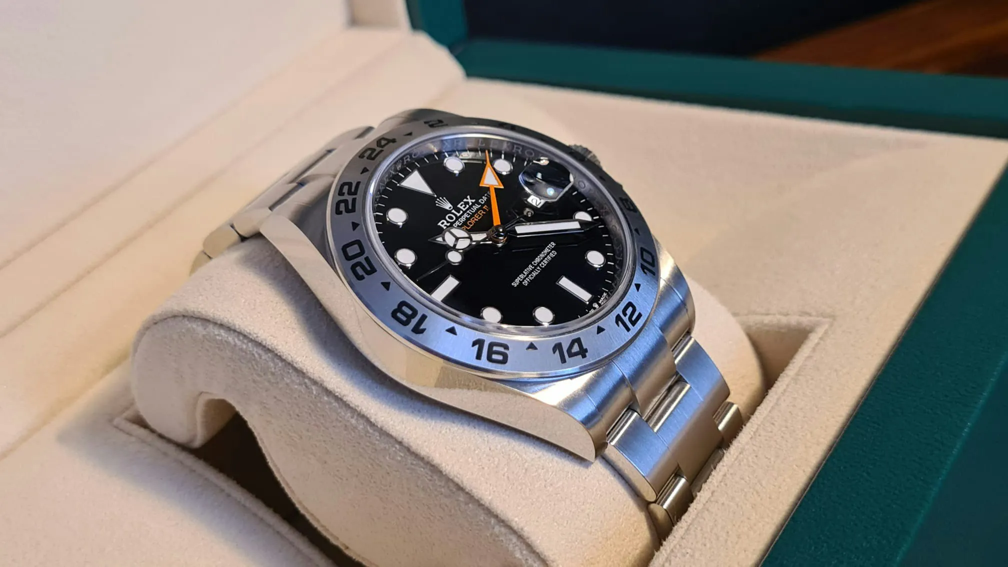 Rolex Explorer II 226570 42mm Stainless steel Black