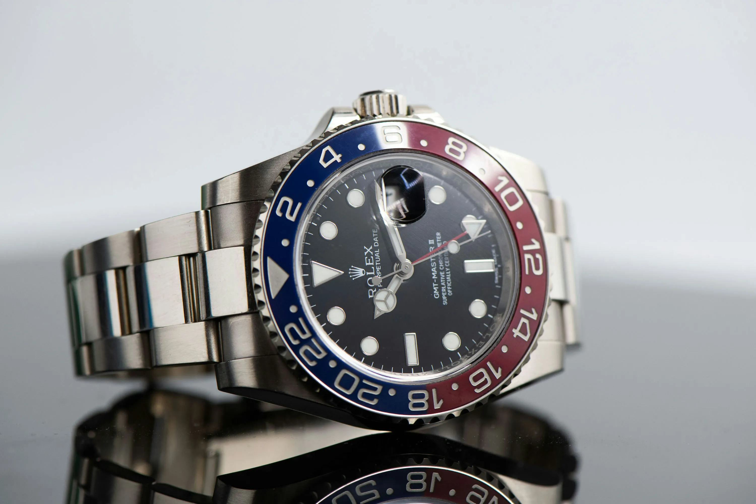 Rolex GMT-Master II 116719BLRO 40mm White gold Black 3