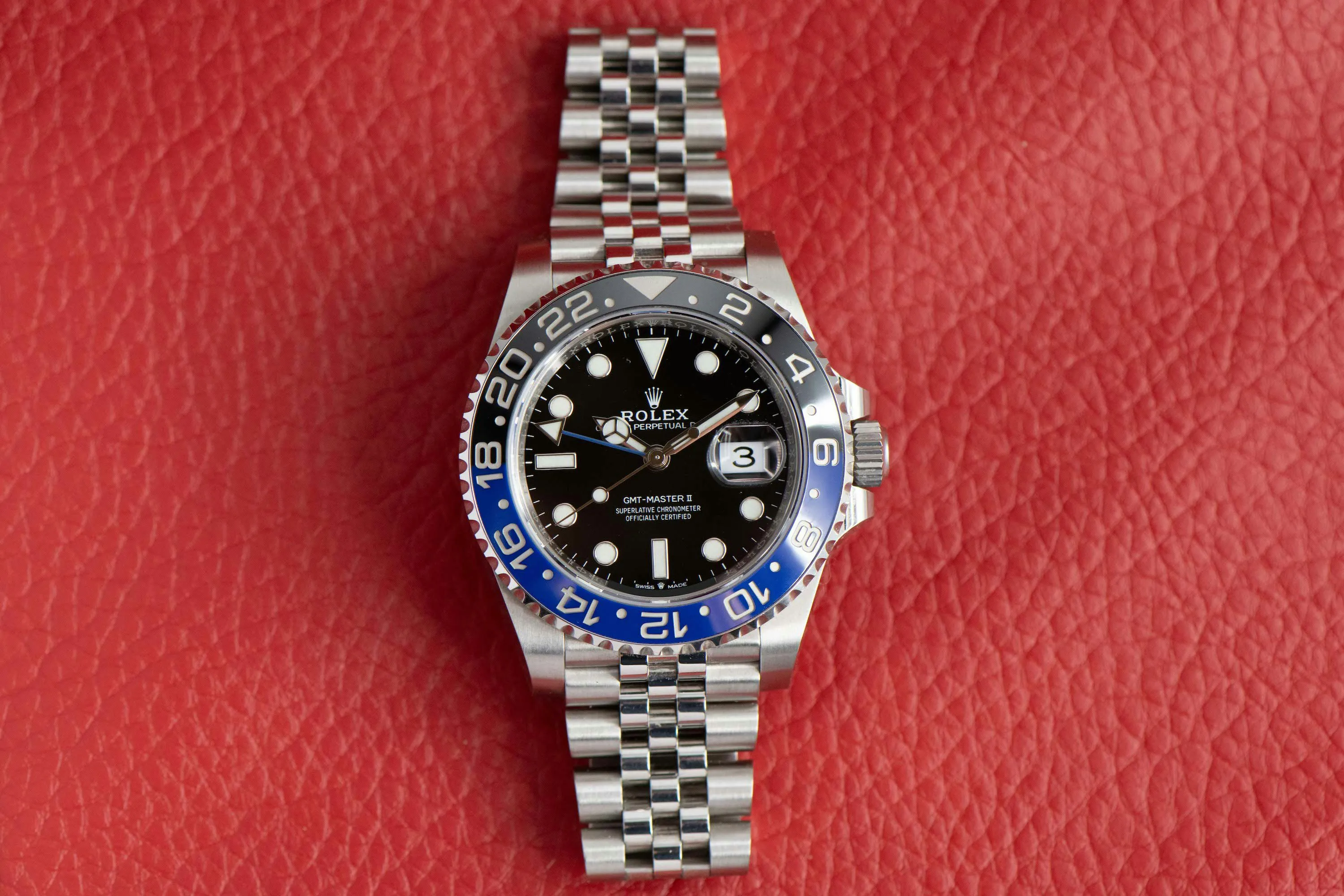 Rolex GMT-Master II 126710BLNR 40mm Stainless steel Black