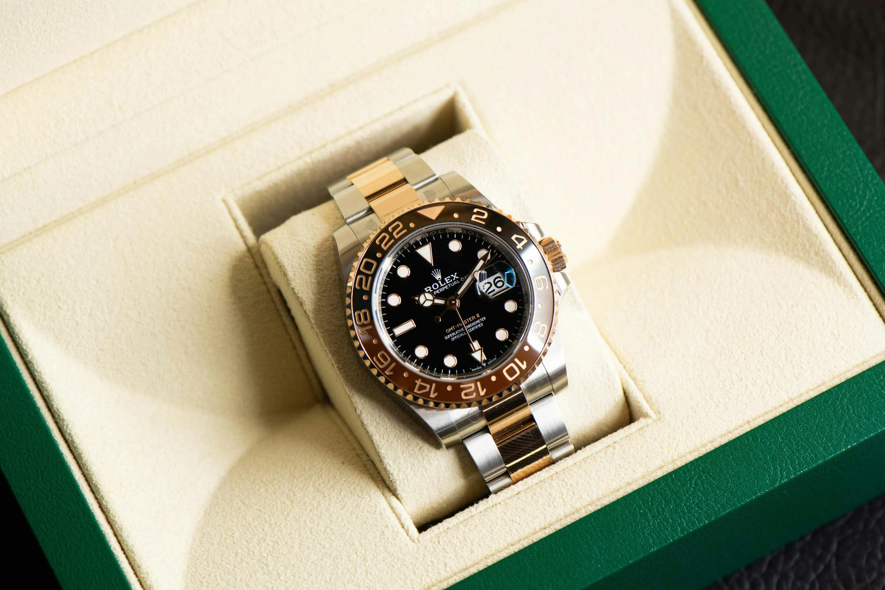 Rolex GMT-Master II 126711CHNR 40mm Rose gold and Stainless steel Black 1