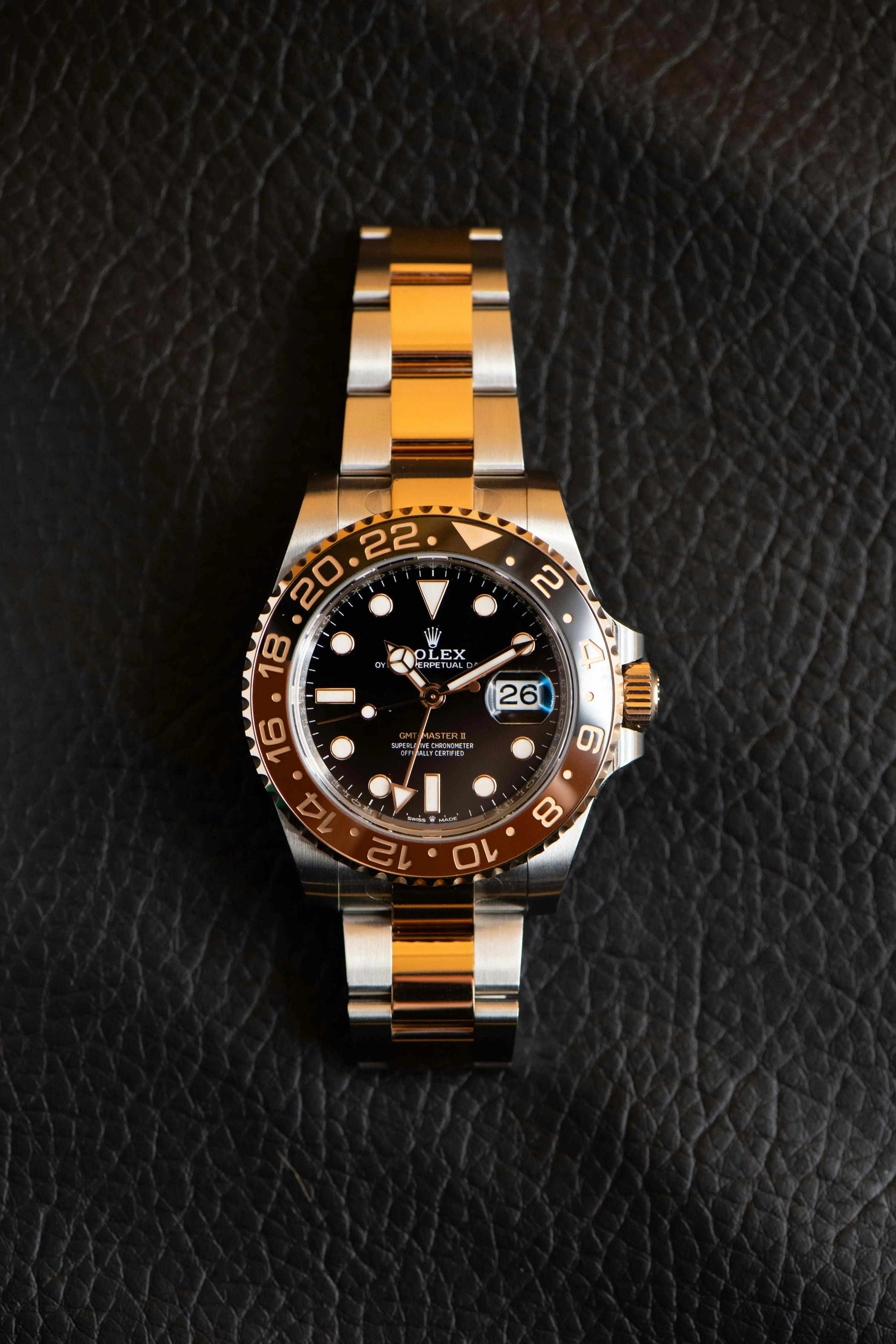 Rolex GMT-Master II 126711CHNR 40mm Rose gold and Stainless steel Black 3