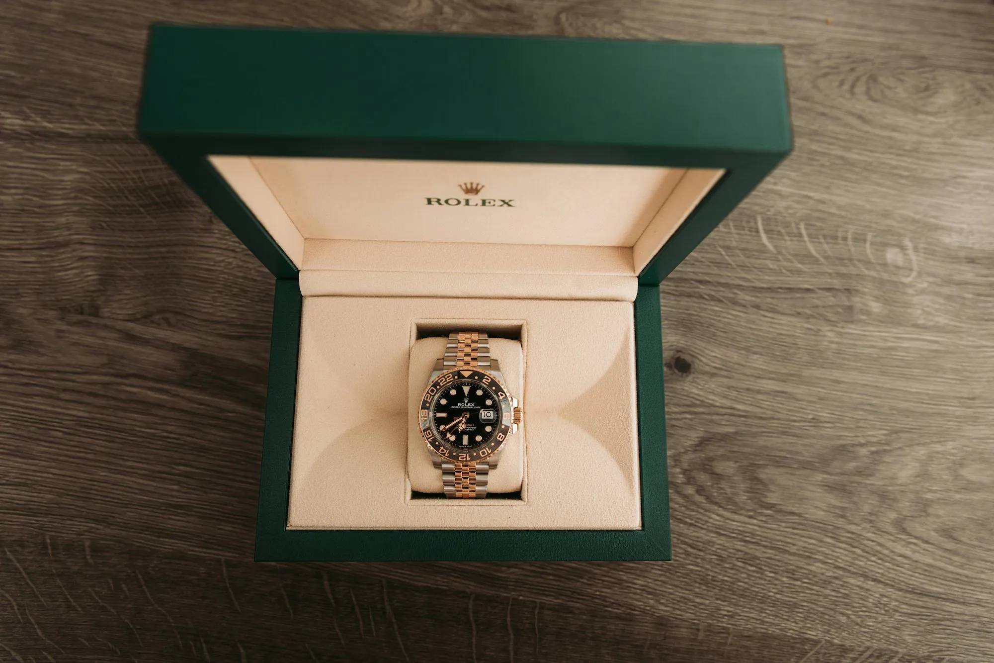 Rolex GMT-Master II 126713GRNR 40mm stainless steel and yellow gold Black 16