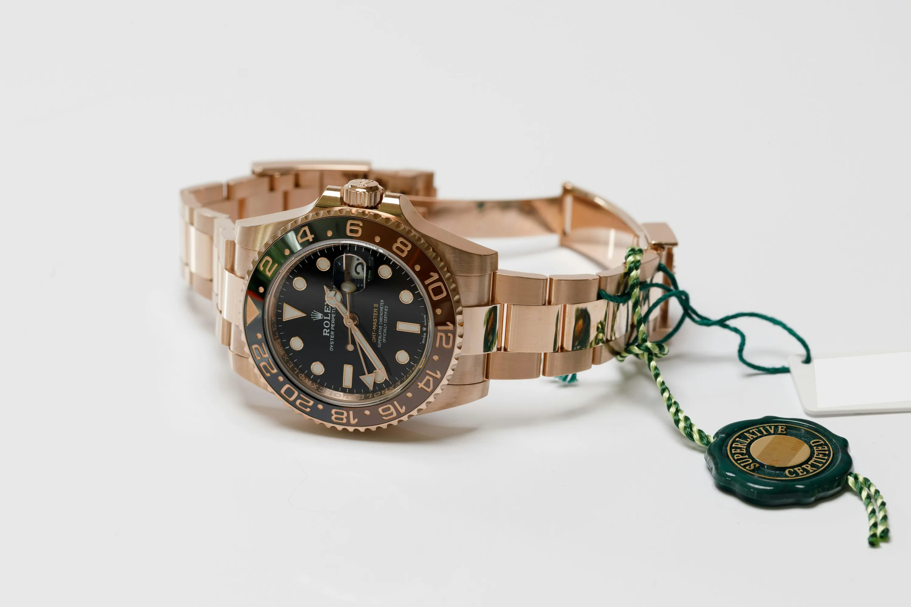 Rolex GMT-Master II 126715CHNR 40mm Rose gold Black 4