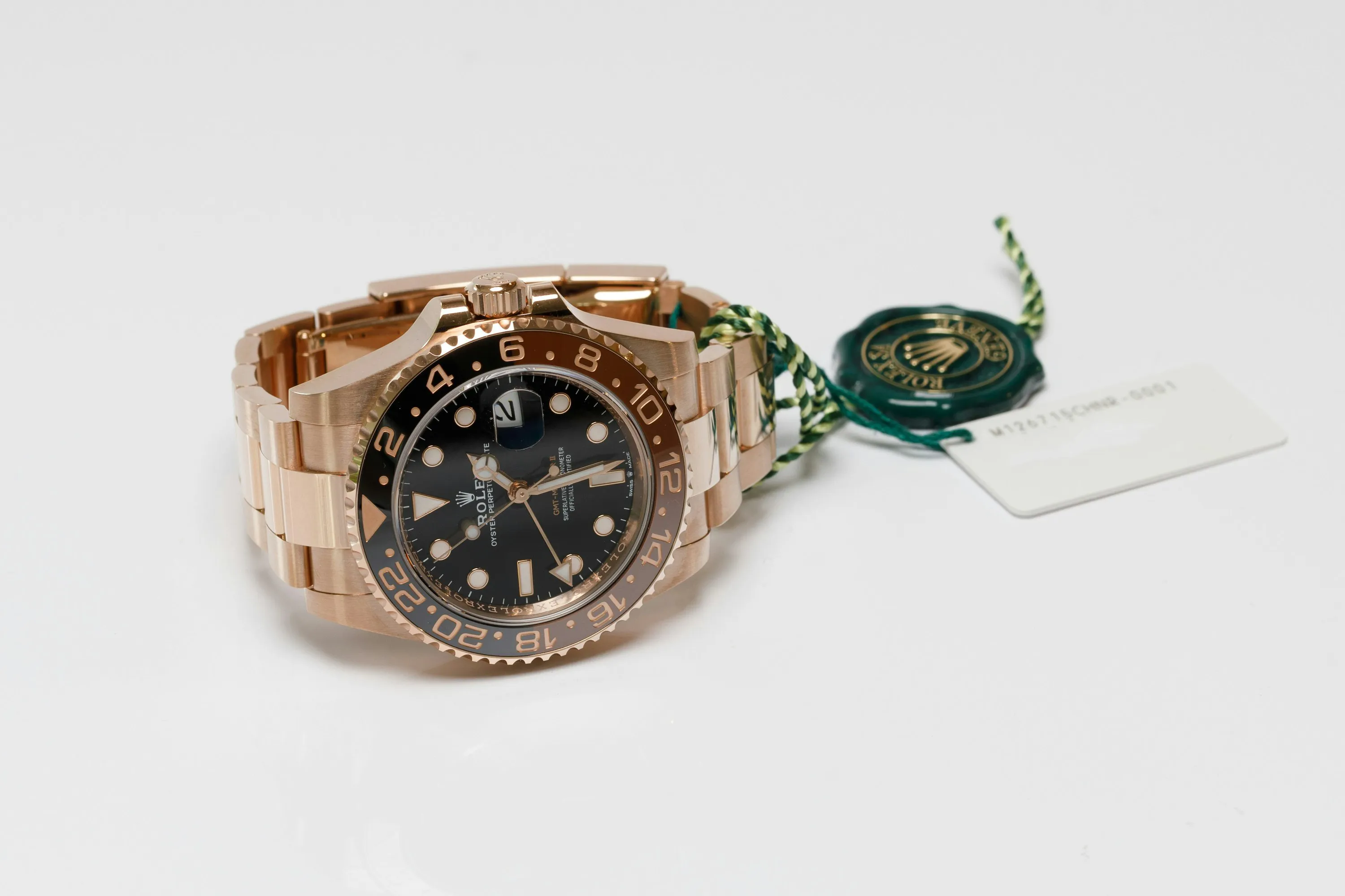 Rolex GMT-Master II 126715CHNR 40mm Rose gold Black 7