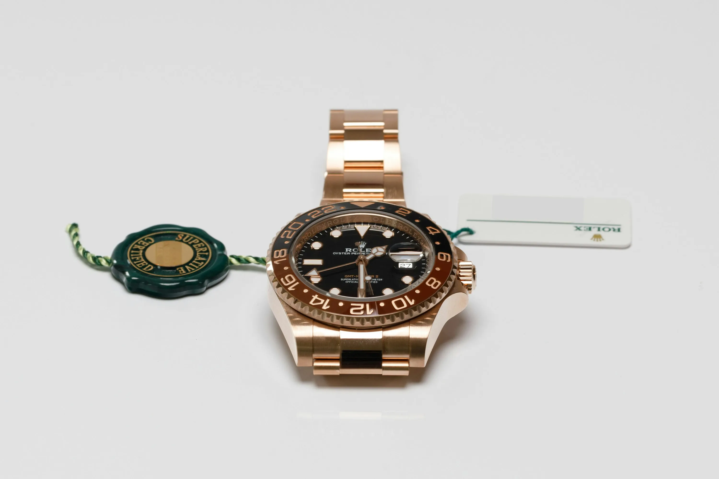 Rolex GMT-Master II 126715CHNR 40mm Rose gold Black 8