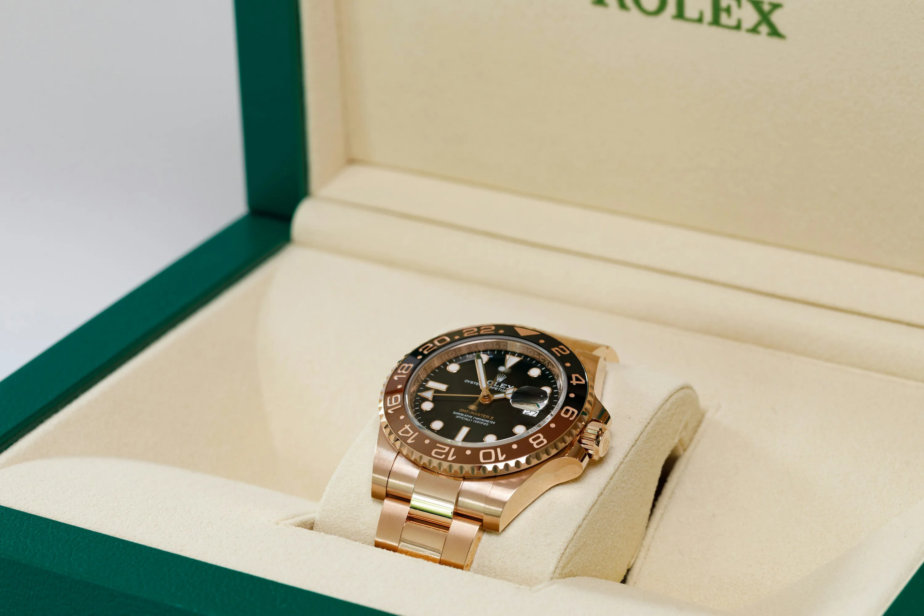 Rolex GMT-Master II 126715CHNR 40mm Rose gold Black 20