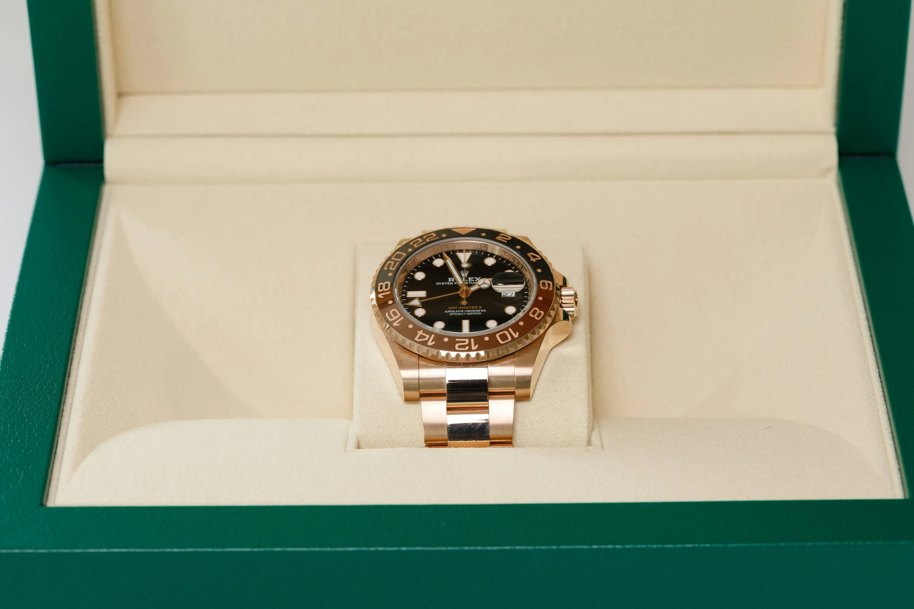 Rolex GMT-Master II 126715CHNR 40mm Rose gold Black 21