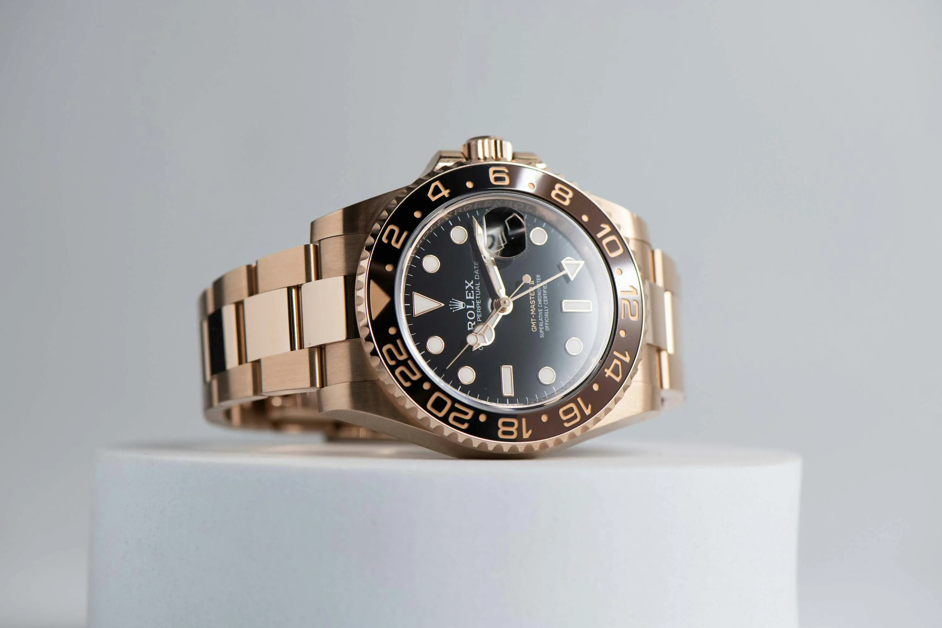 Rolex GMT-Master II 126715CHNR 40mm Rose gold Black 3