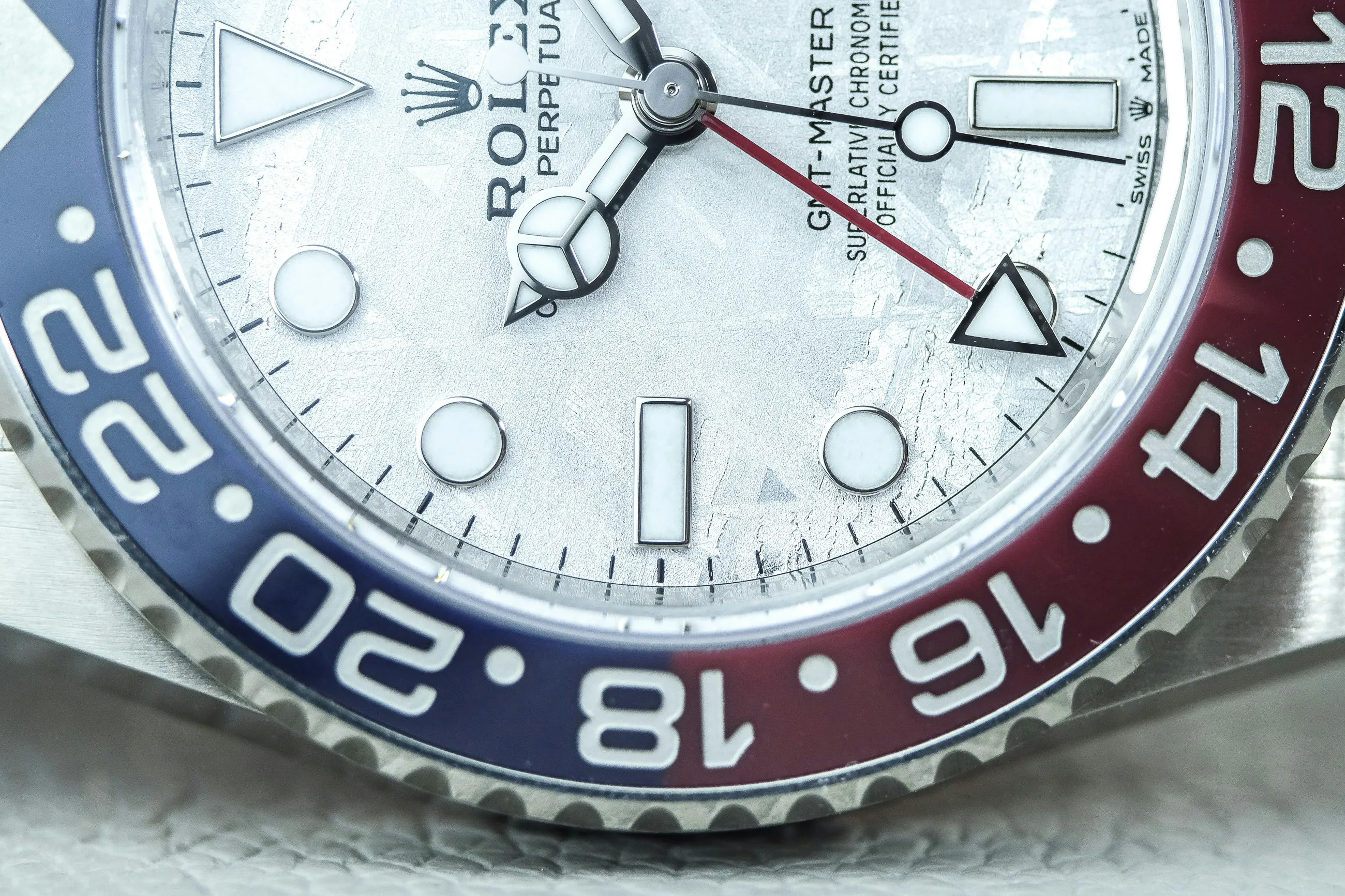 Rolex GMT-Master II 126719BLRO 40mm White gold Meteorite 20