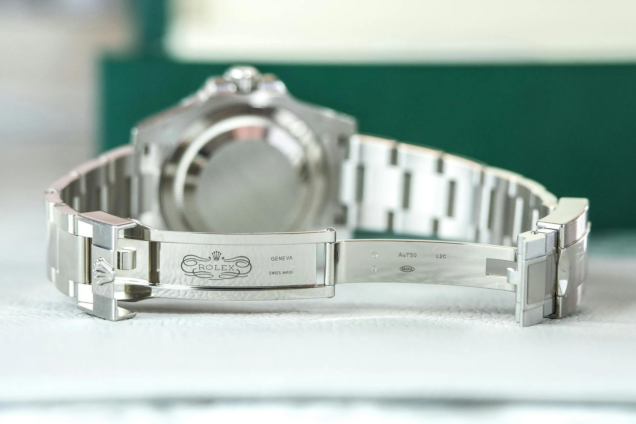 Rolex GMT-Master II 126719BLRO 40mm White gold Meteorite 17