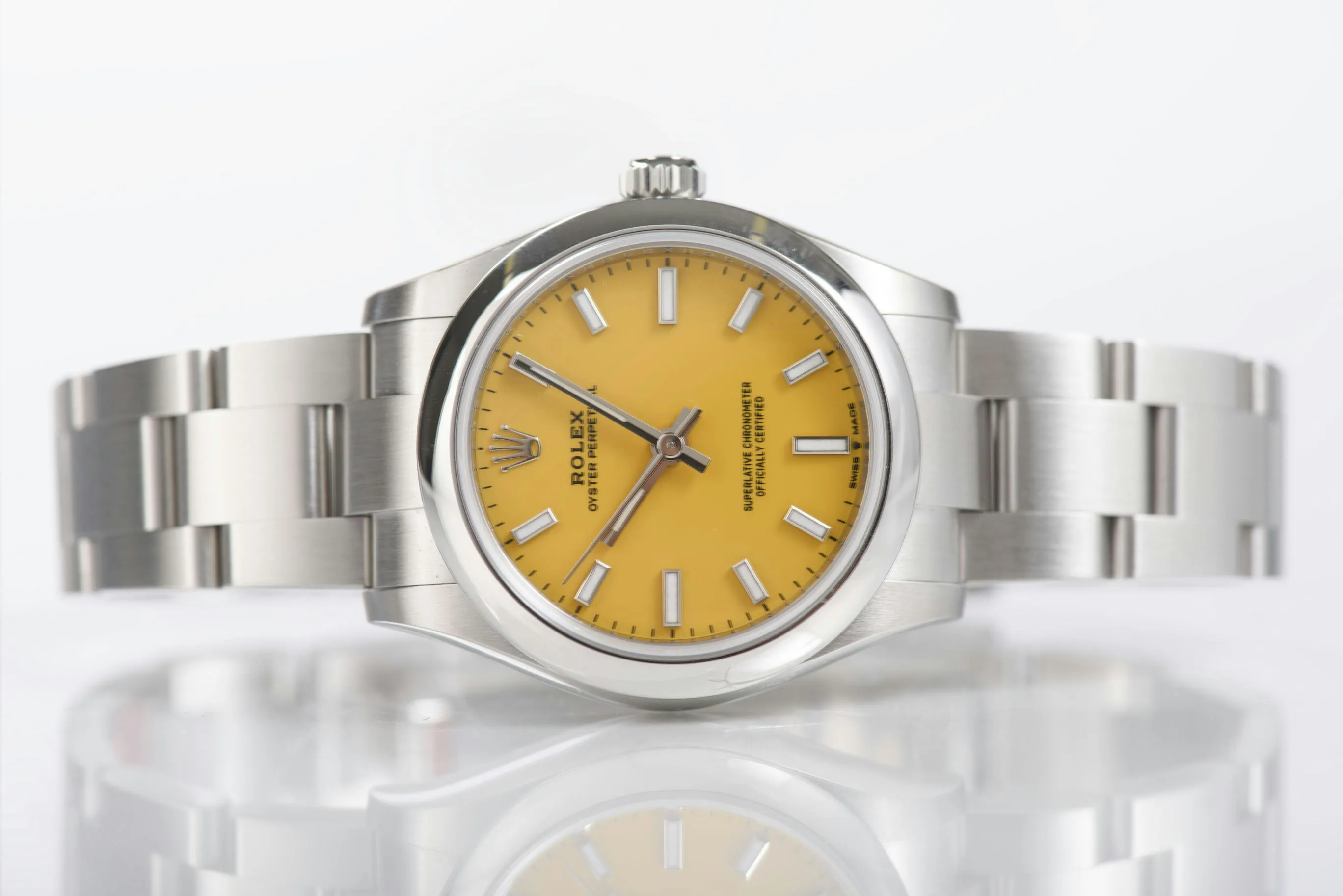 Rolex Oyster Perpetual 31 277200 31mm Stainless steel Yellow