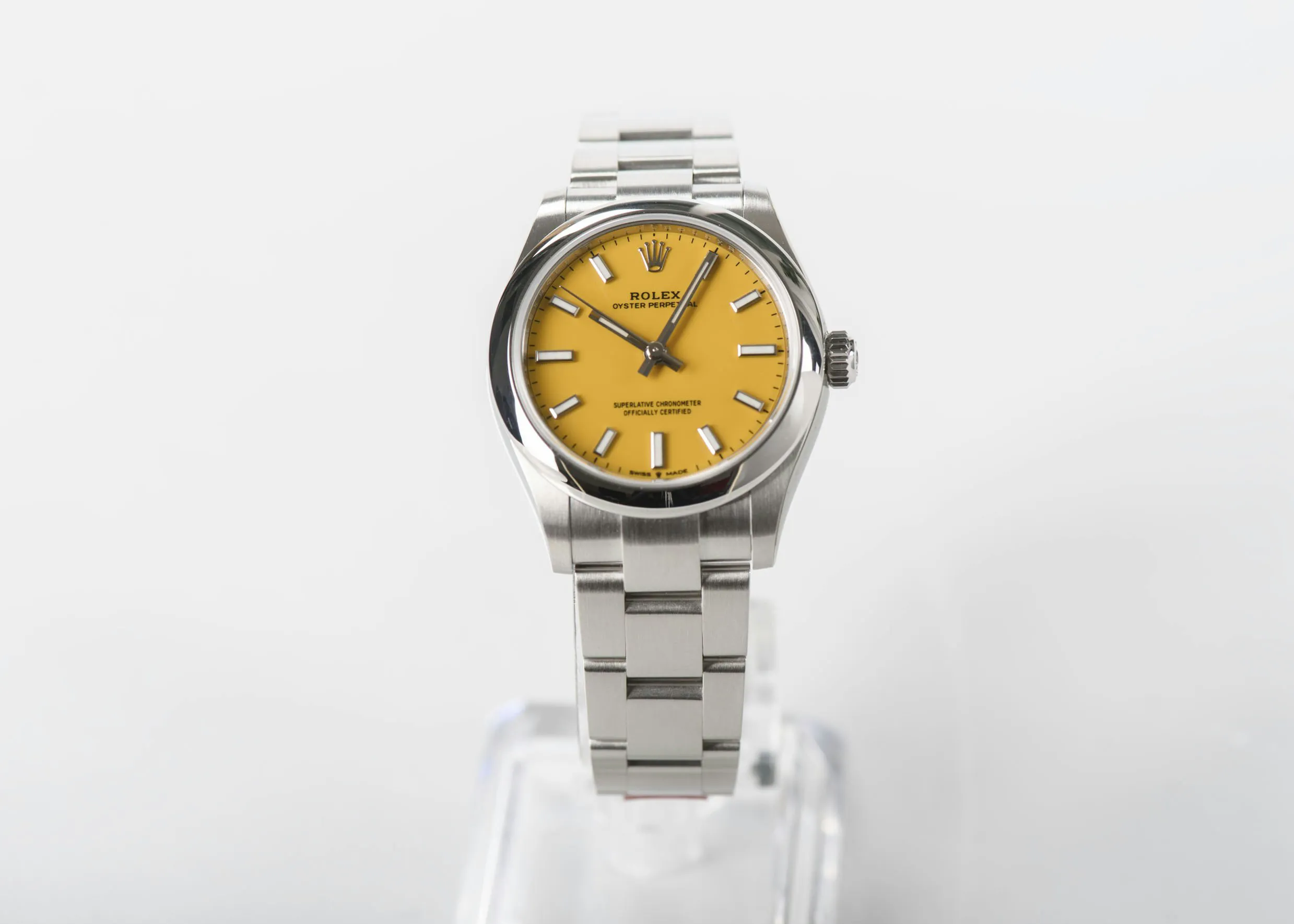 Rolex Oyster Perpetual 31 277200 31mm Stainless steel Yellow 15