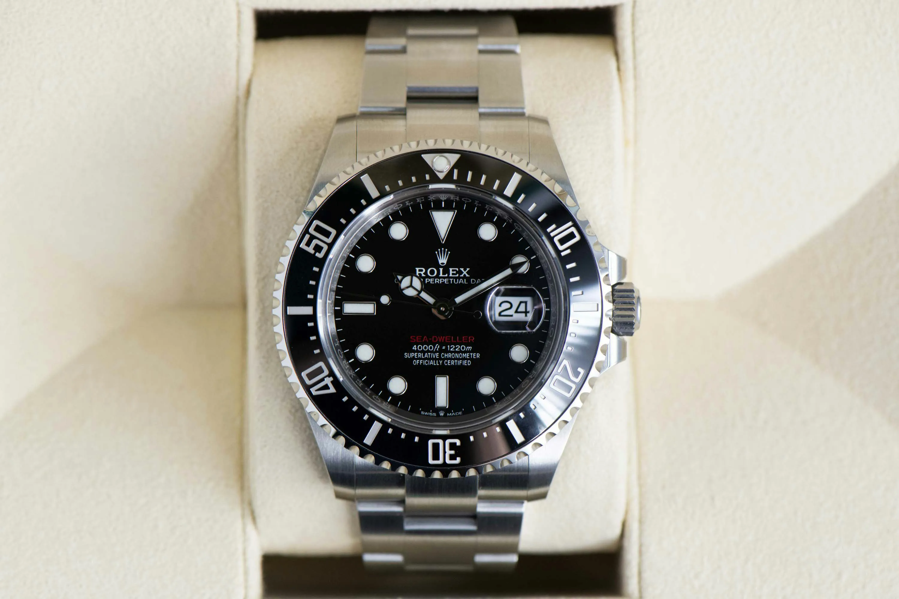 Rolex Sea-Dweller 126600 43mm Stainless steel Black