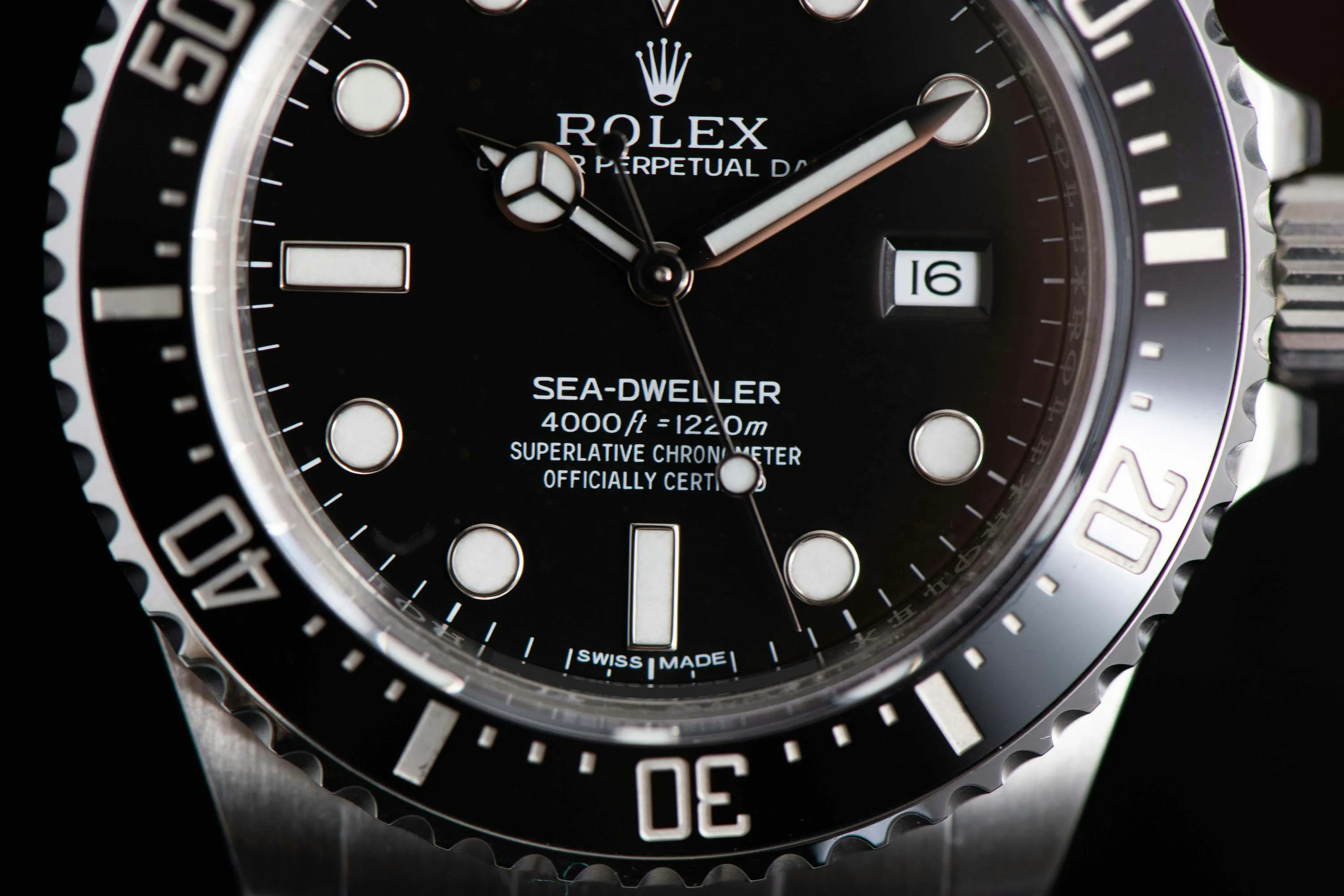 Rolex Sea-Dweller 116600 40mm Stainless steel Black 3