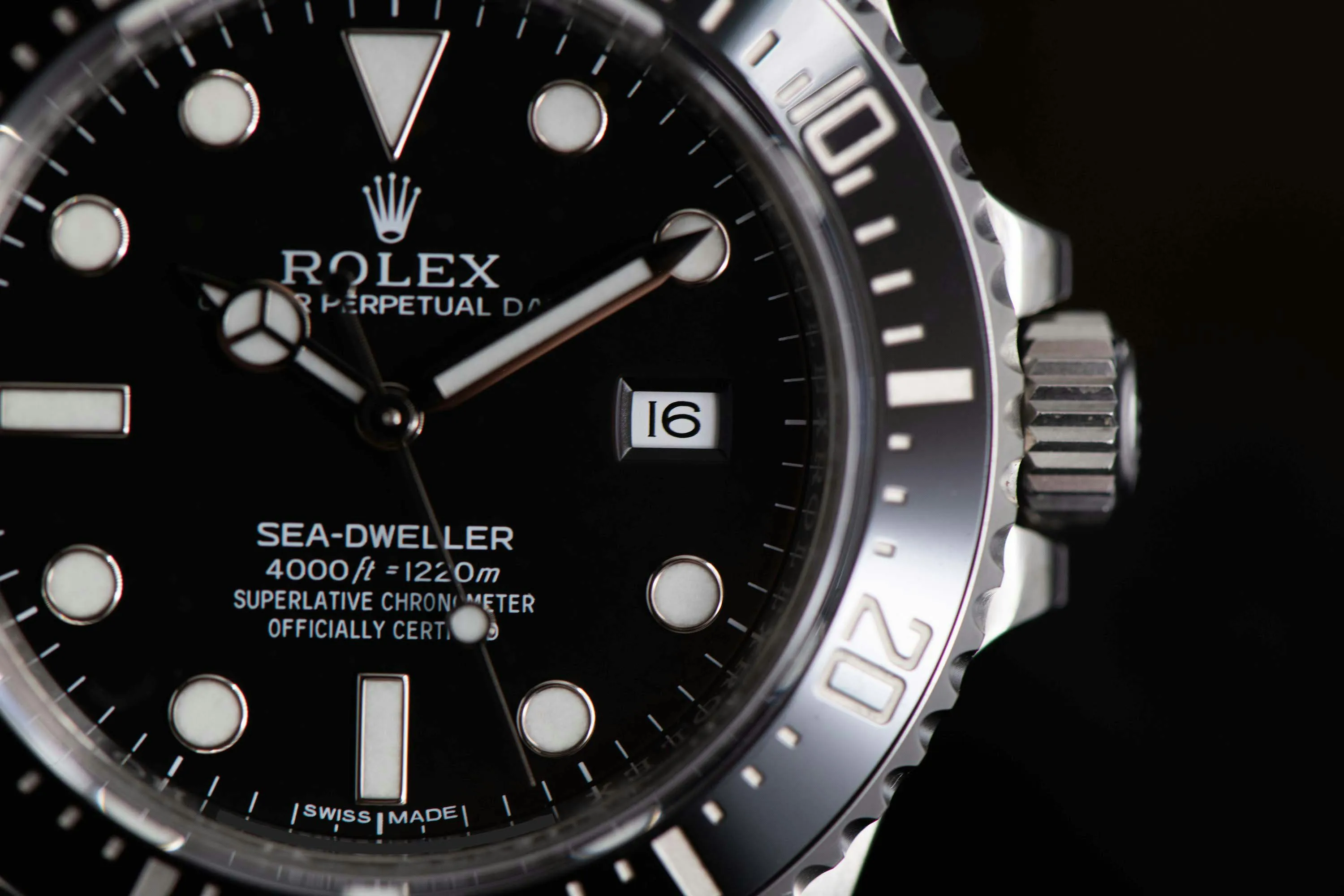 Rolex Sea-Dweller 116600 40mm Stainless steel Black 5