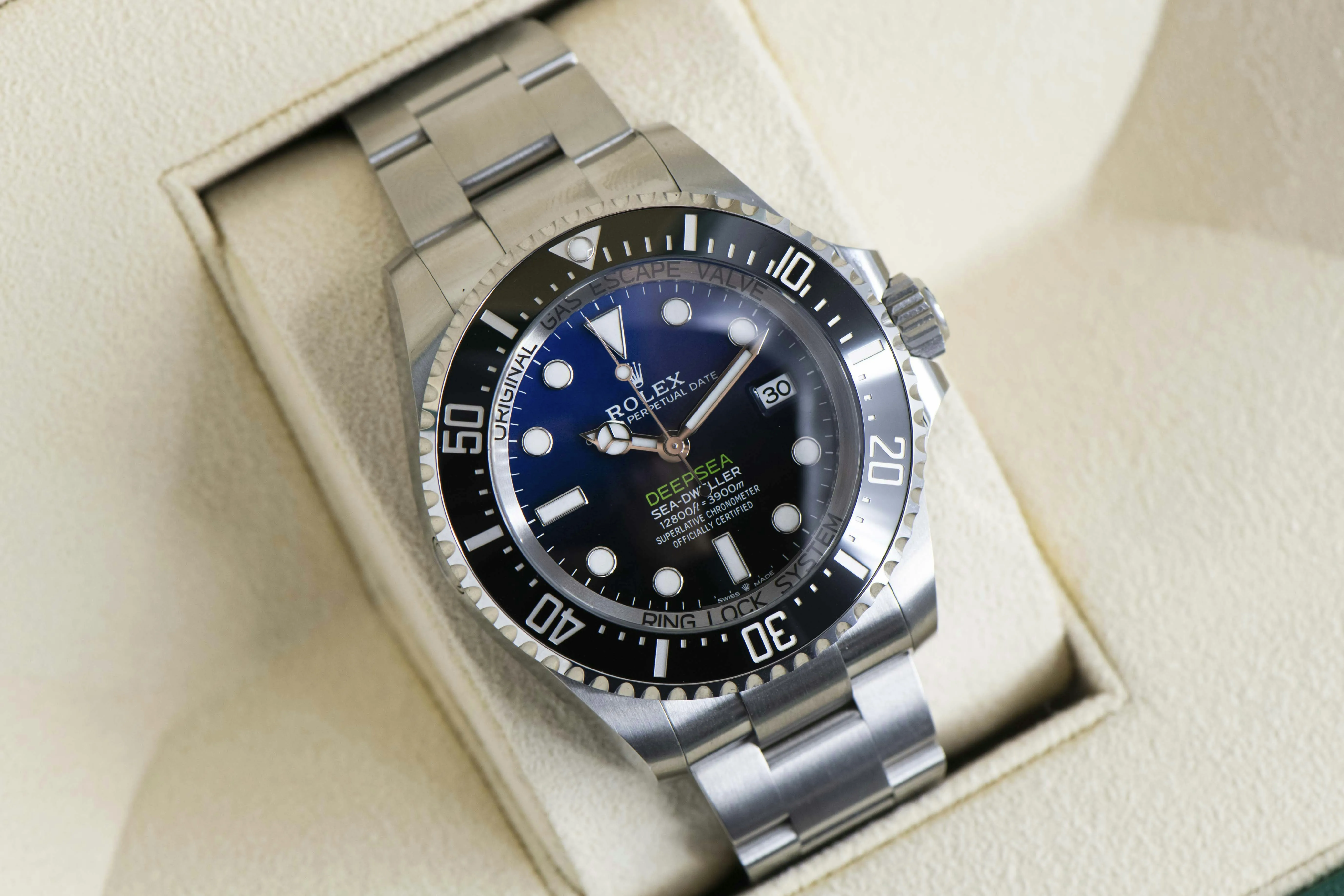 Rolex Sea-Dweller Deepsea 136660 44mm Stainless steel Blue