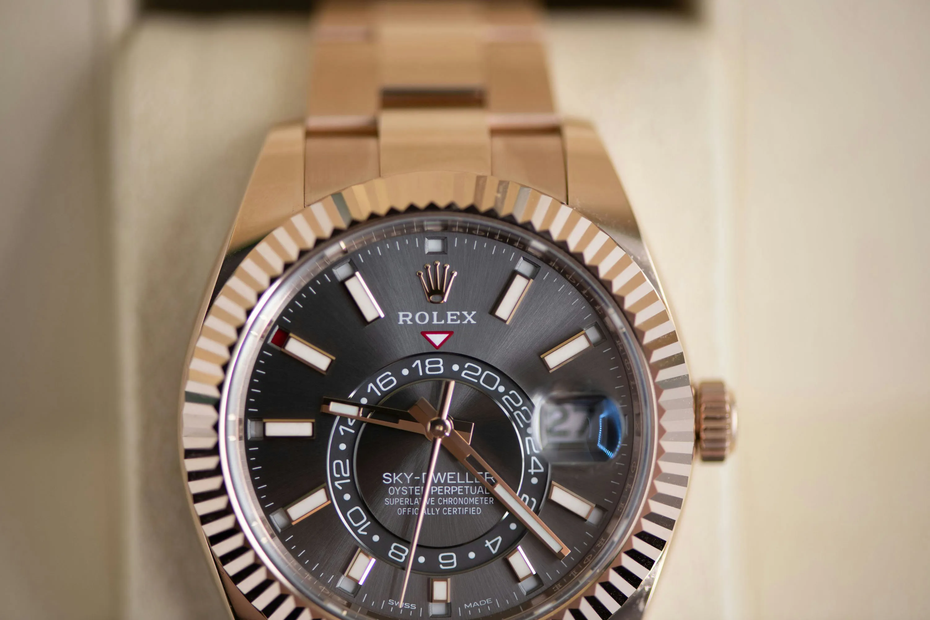 Rolex Sky-Dweller 326935 42mm Rose gold Slate 3