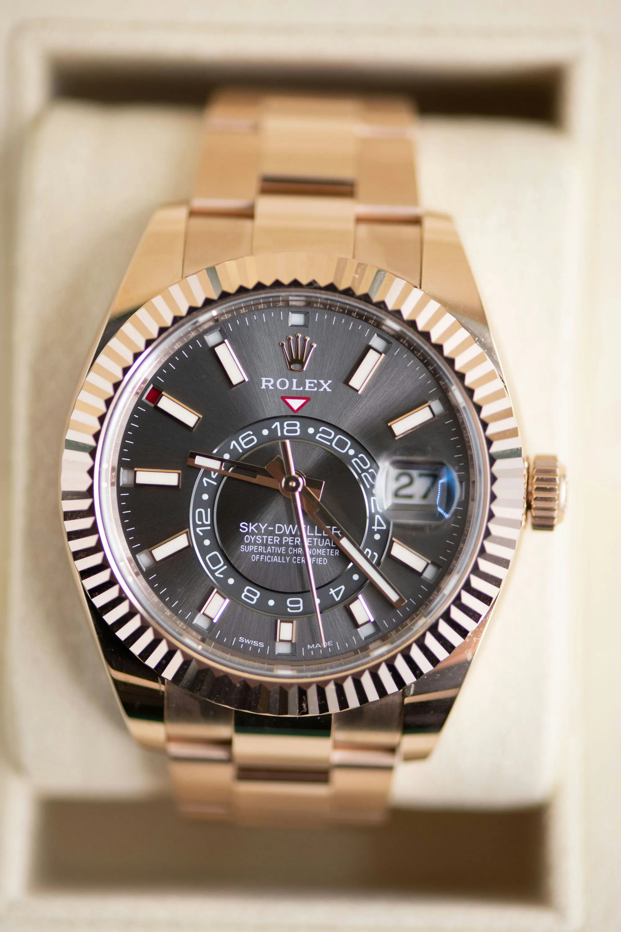 Rolex Sky-Dweller 326935 42mm Rose gold Slate 13