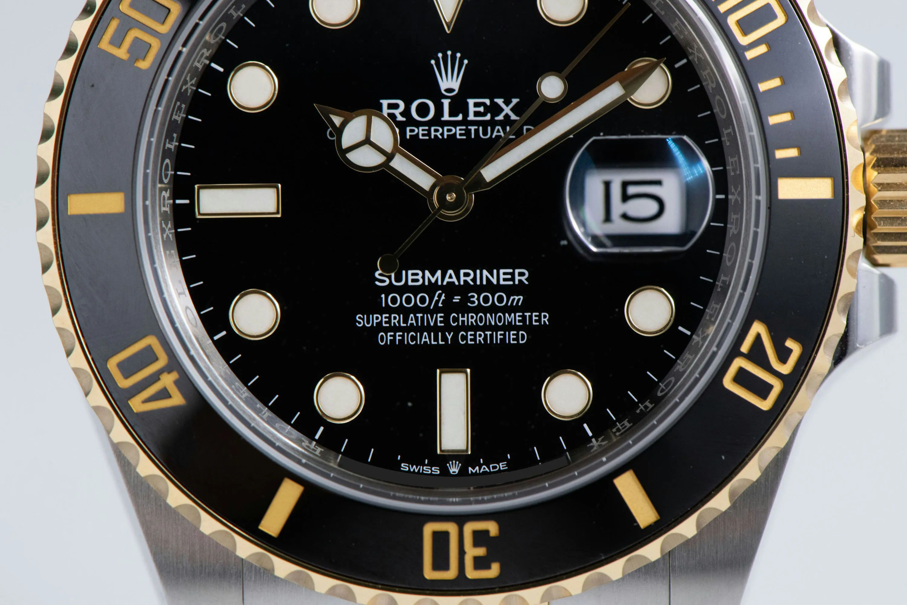 Rolex Submariner 126613LN 41mm stainless steel and yellow gold Black 3