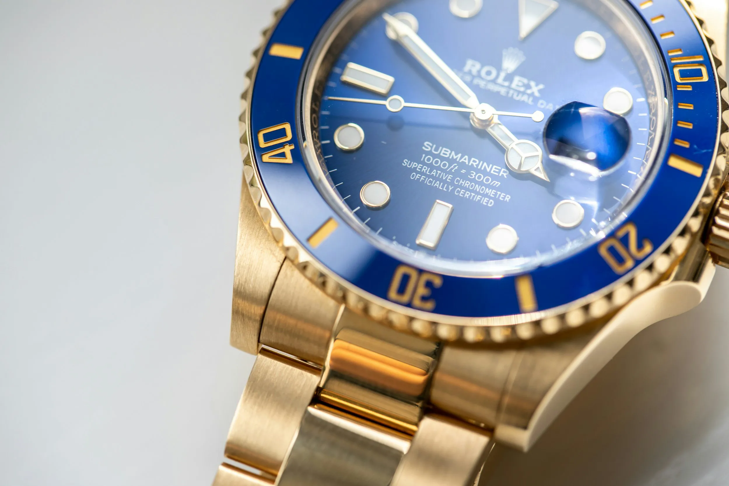 Rolex Submariner 126618LB 41mm Yellow gold Blue 9