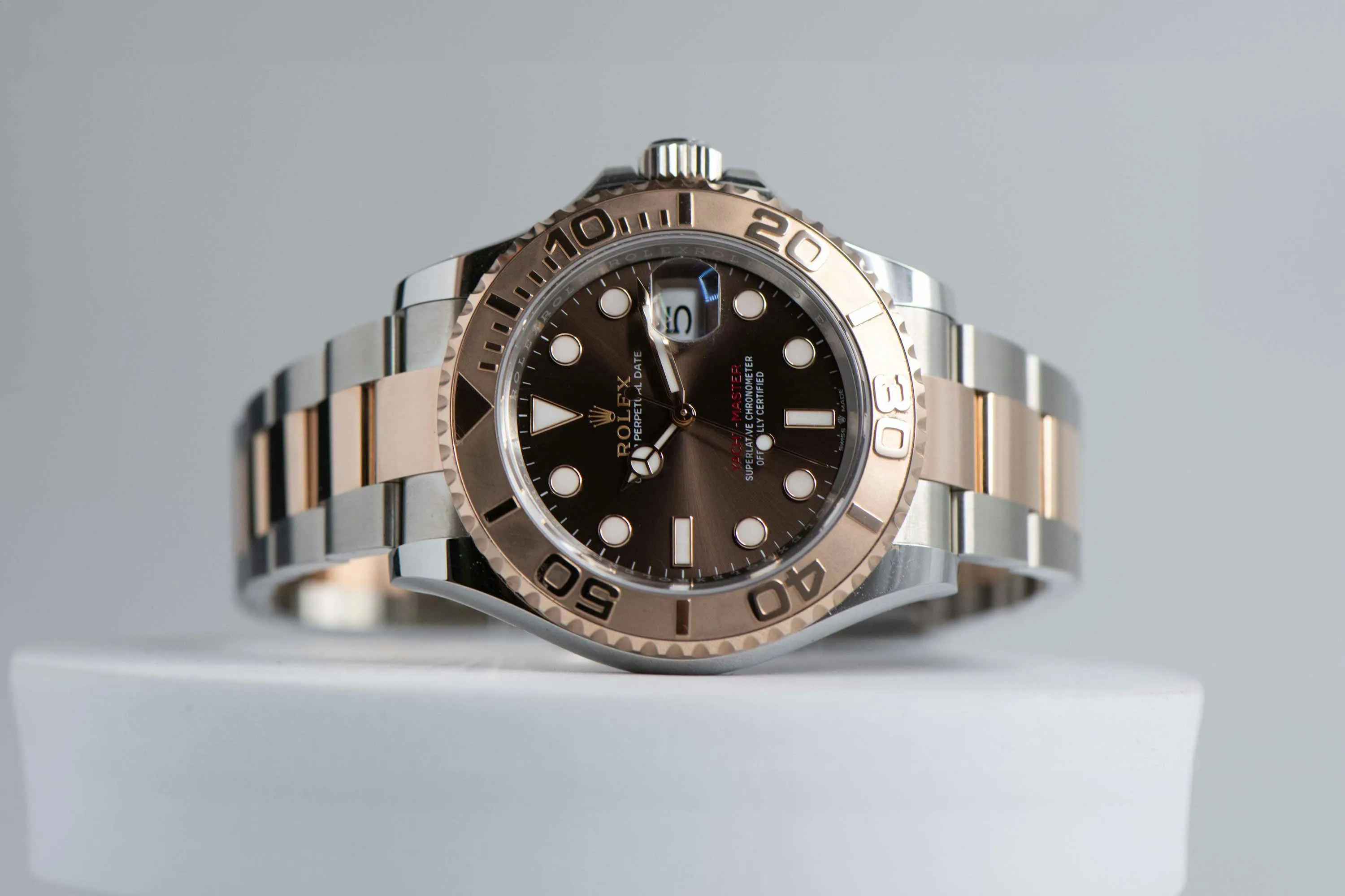 Rolex Yacht-Master 40 126621 40mm Rose gold and Stainless steel Chocolate 1