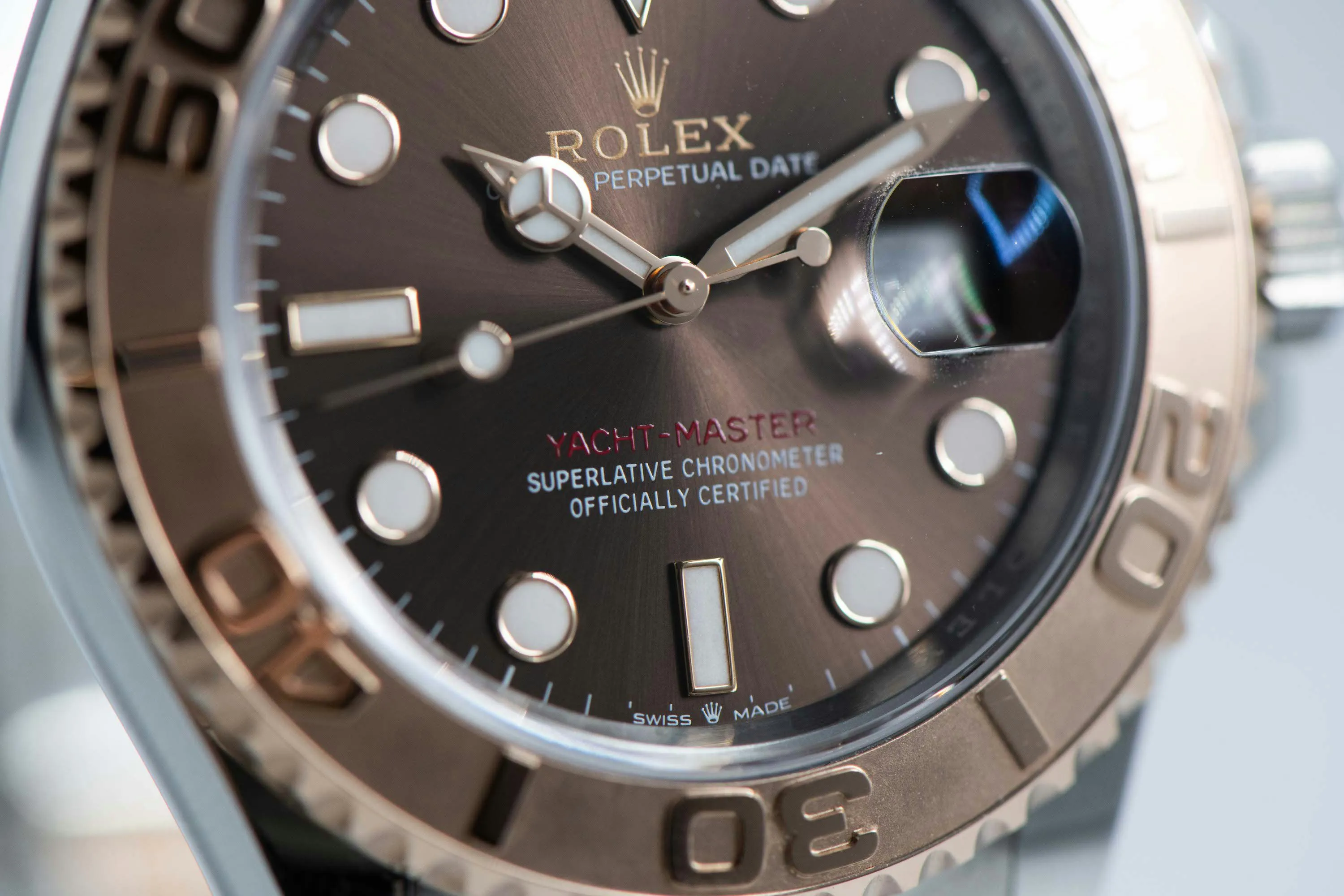 Rolex Yacht-Master 40 126621 40mm Rose gold and Stainless steel Chocolate 3