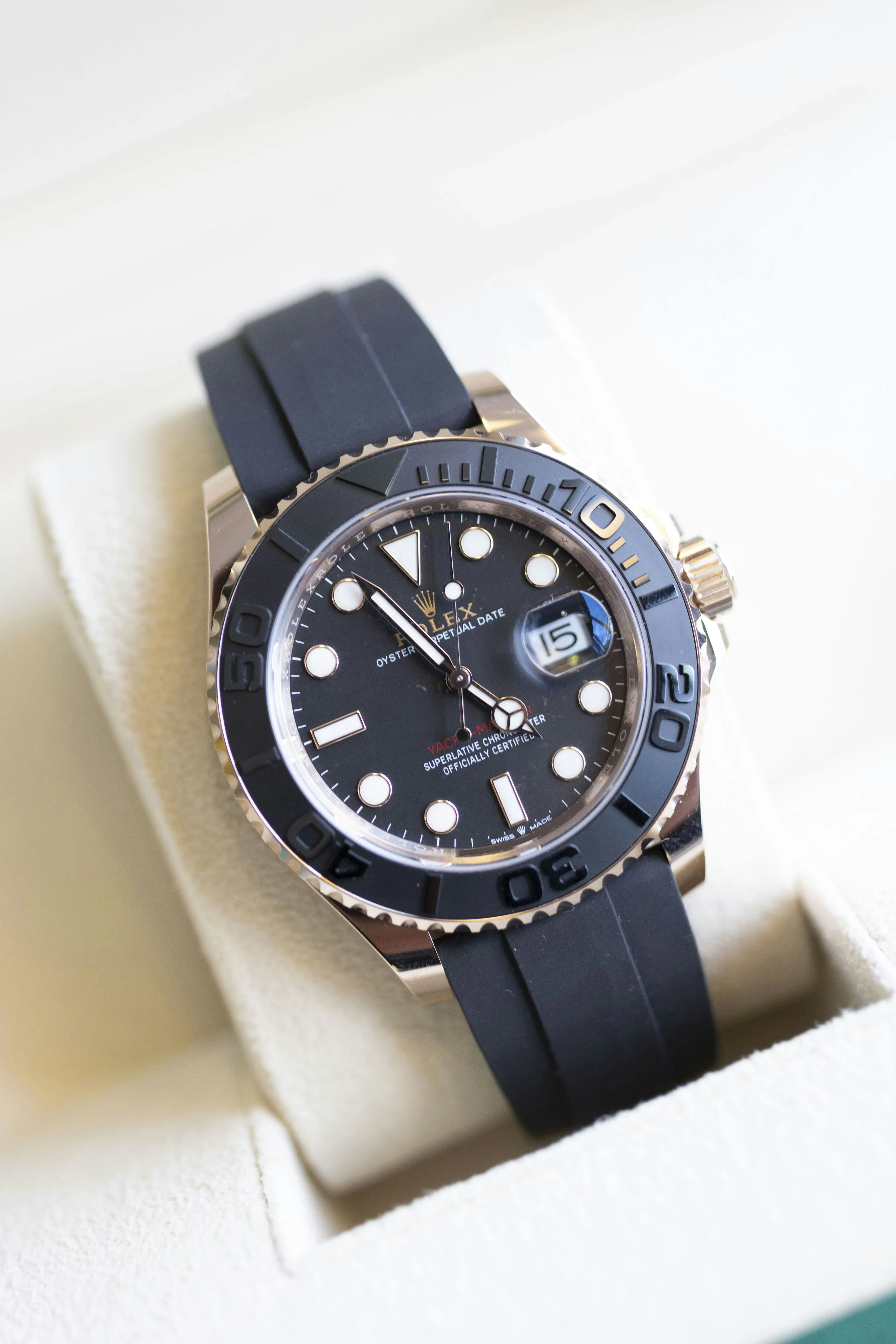 Rolex Yacht-Master 40 126655 40mm Rose gold Black 11