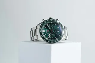 TAG Heuer Carrera CBN2A1N.BA0643 Ceramic and Stainless steel Green