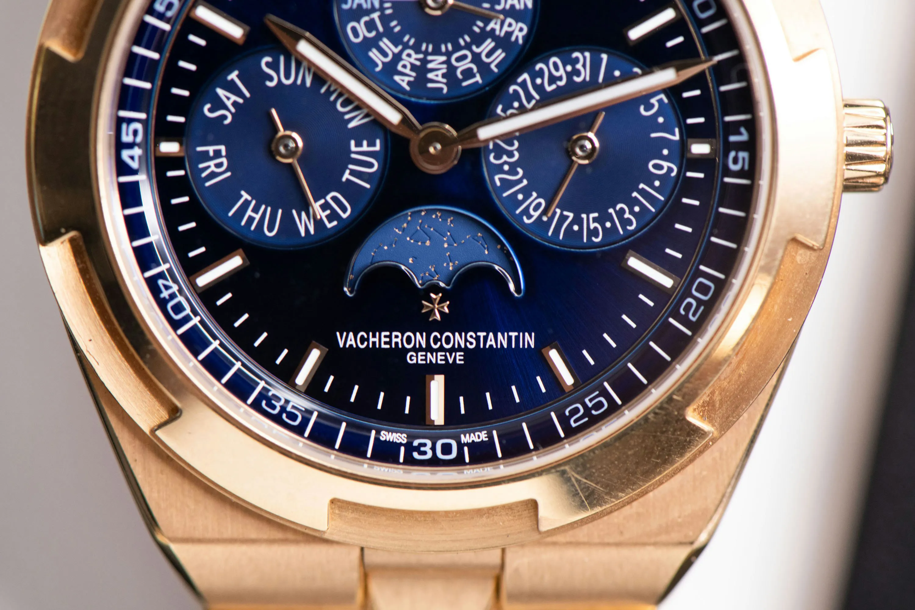 Vacheron Constantin Overseas 4300V/120R-B509 41.5mm Rose gold Blue 6