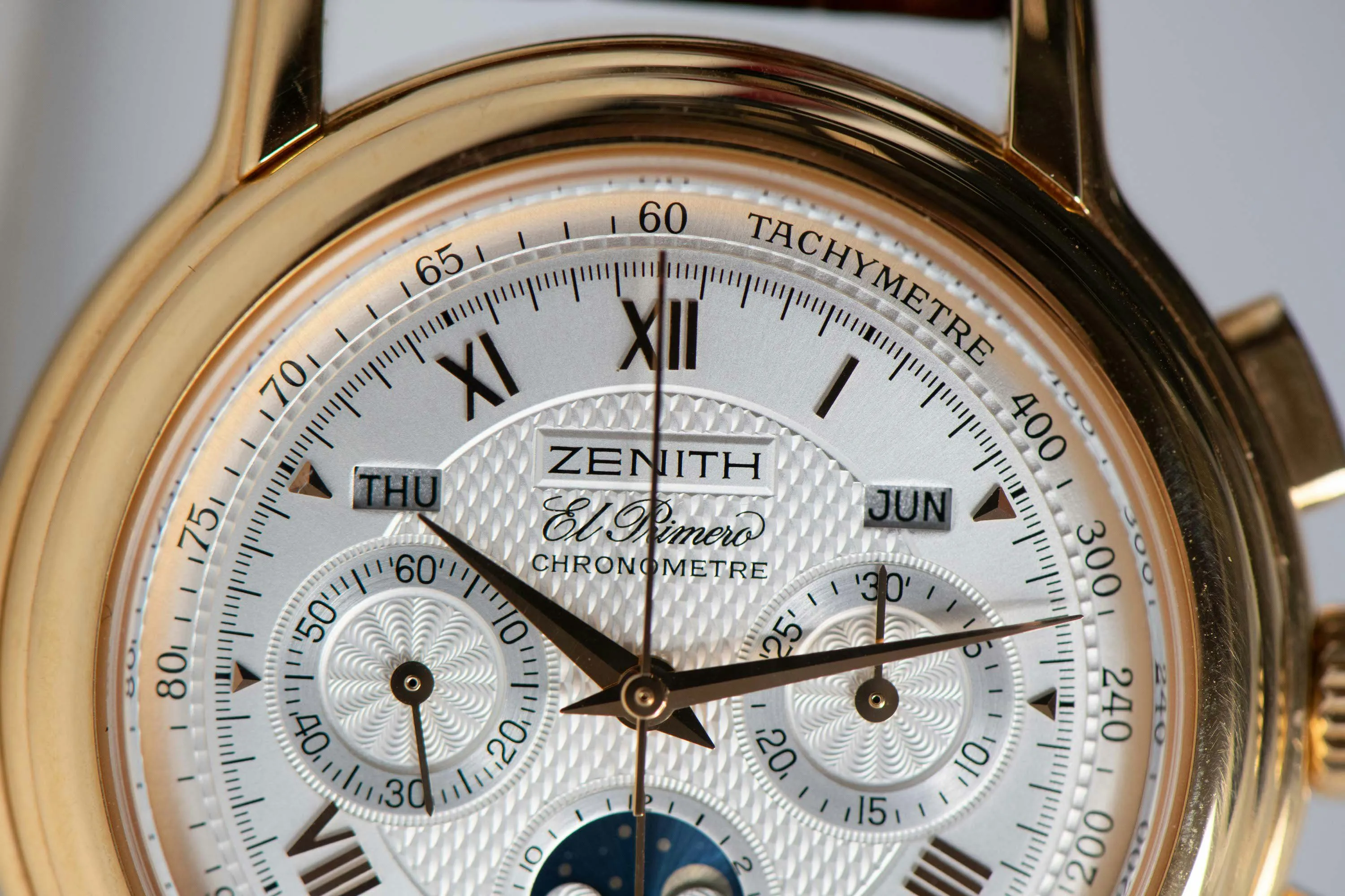 Zenith El Primero 17.0240.410/01 39mm Rose gold Silver 3