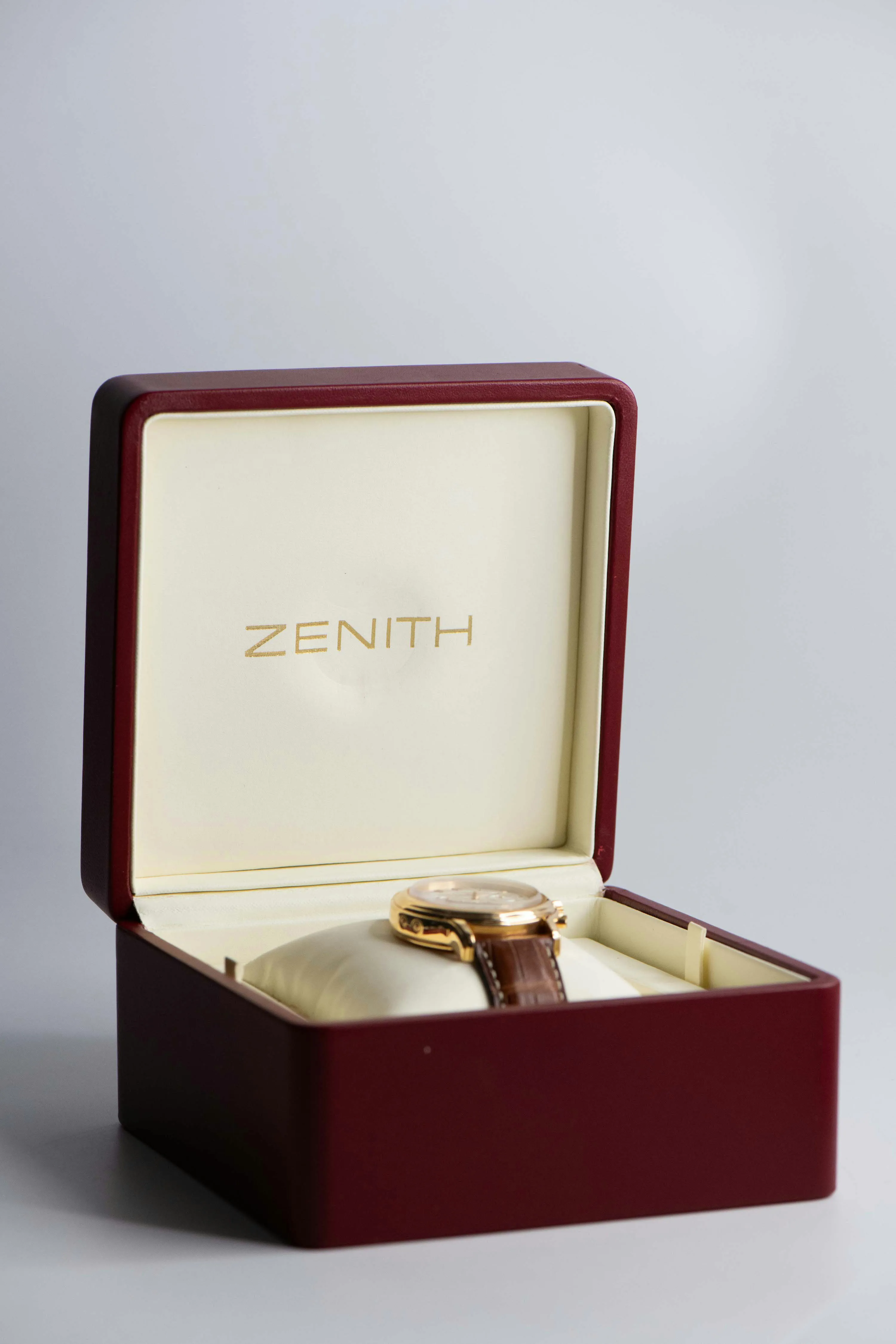 Zenith El Primero 17.0240.410/01 39mm Rose gold Silver 19