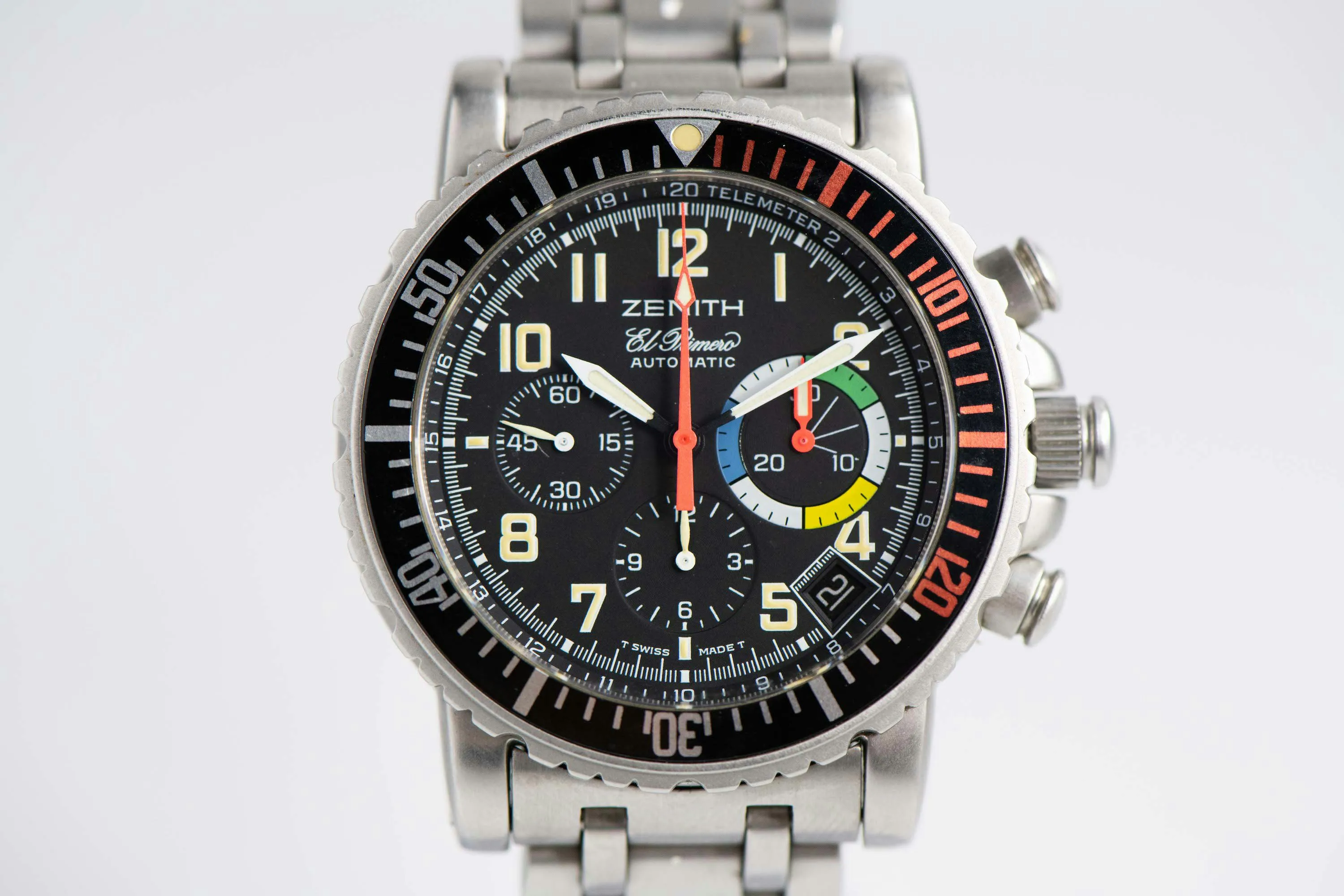 Zenith El Primero Rainbow 15/02.0480.405/24 40mm Stainless steel Black 2