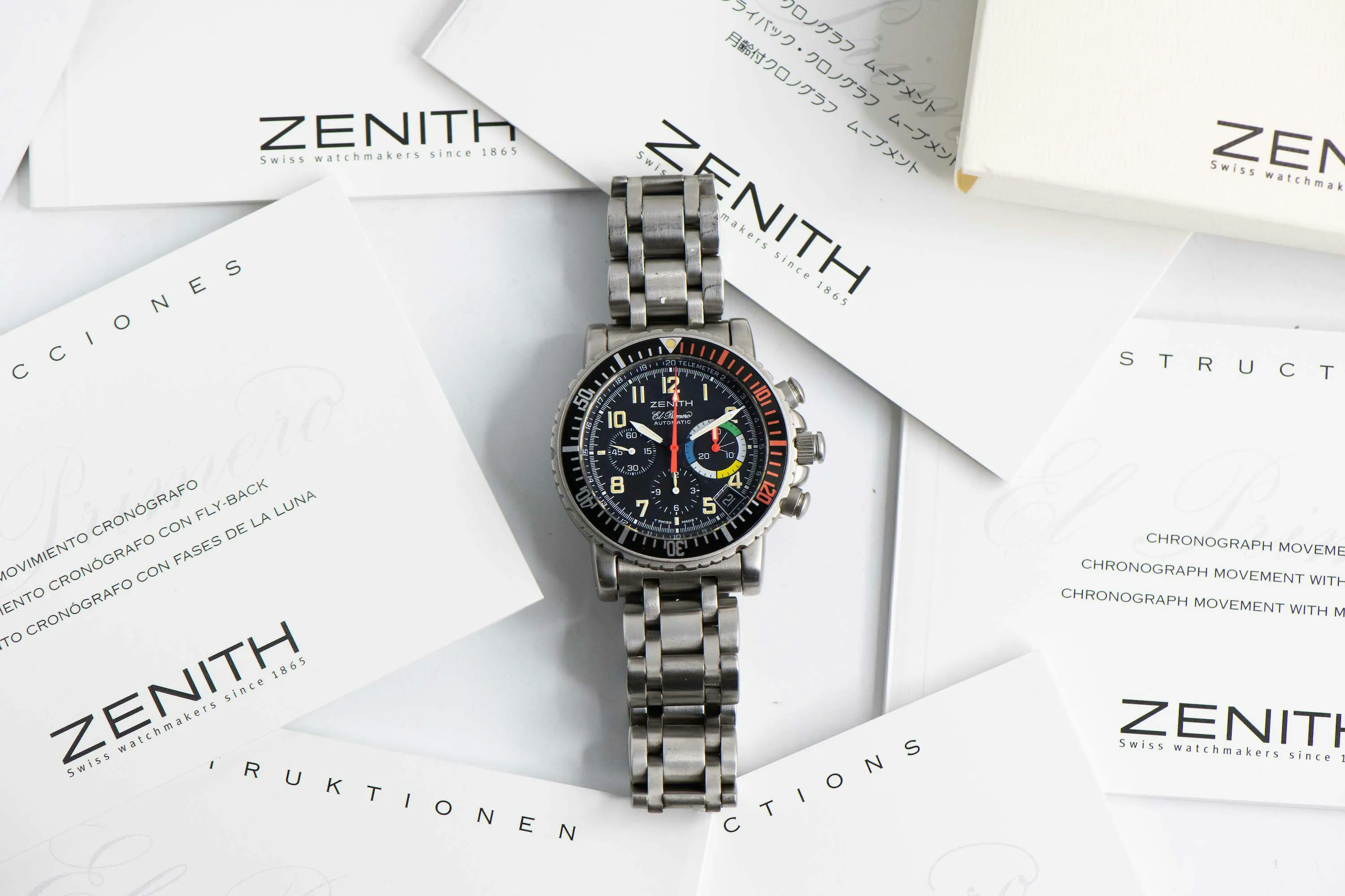 Zenith El Primero Rainbow 15/02.0480.405/24 40mm Stainless steel Black 7