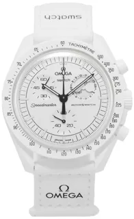 Omega Moonswatch SO33W700 Bioceramic White